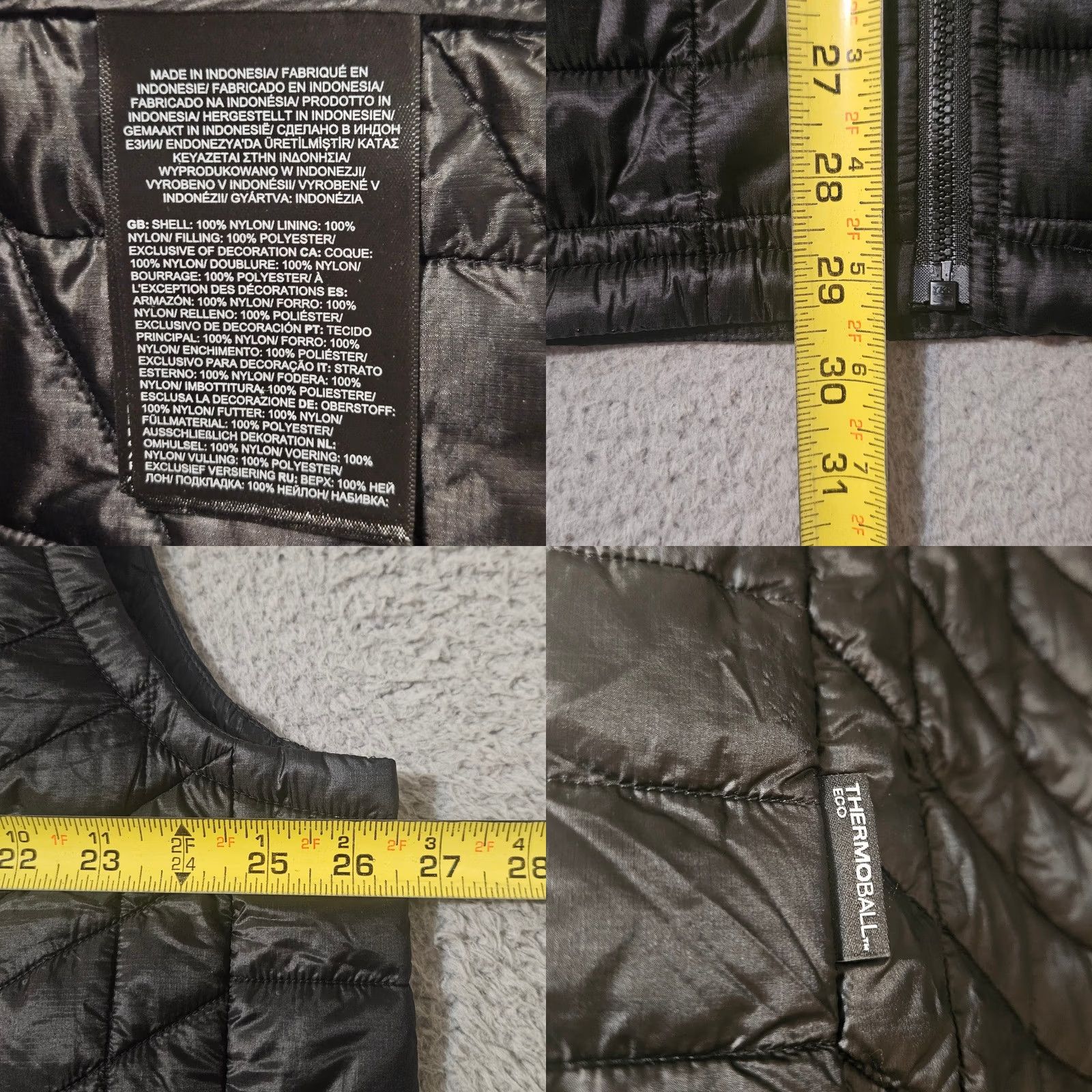 The North Face VINTAGE The North Face NF0A3LHD ThermoBall Trekker Vest Black 2XL NWT LOGO Mens Vest Size US XXL / EU 58 / 5 - 8 Thumbnail