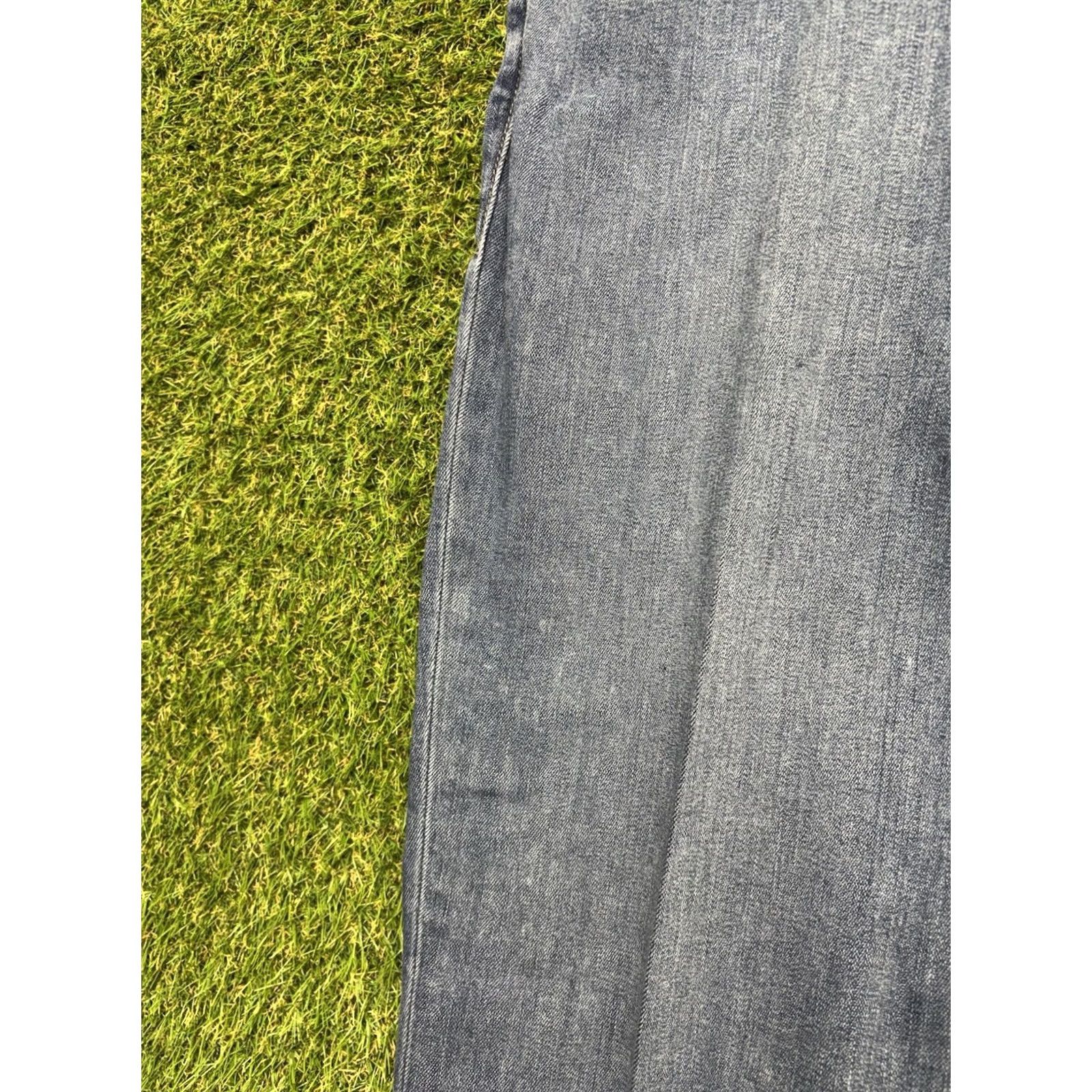 Paige Paige Federal Jeans Mens 35 Stretch Denim Dark Wash Straight Leg Mid Rise City Modern 5-Pocket Mens Jeans Blue Slim Model Paige Federal Size US 35 - 4 Thumbnail