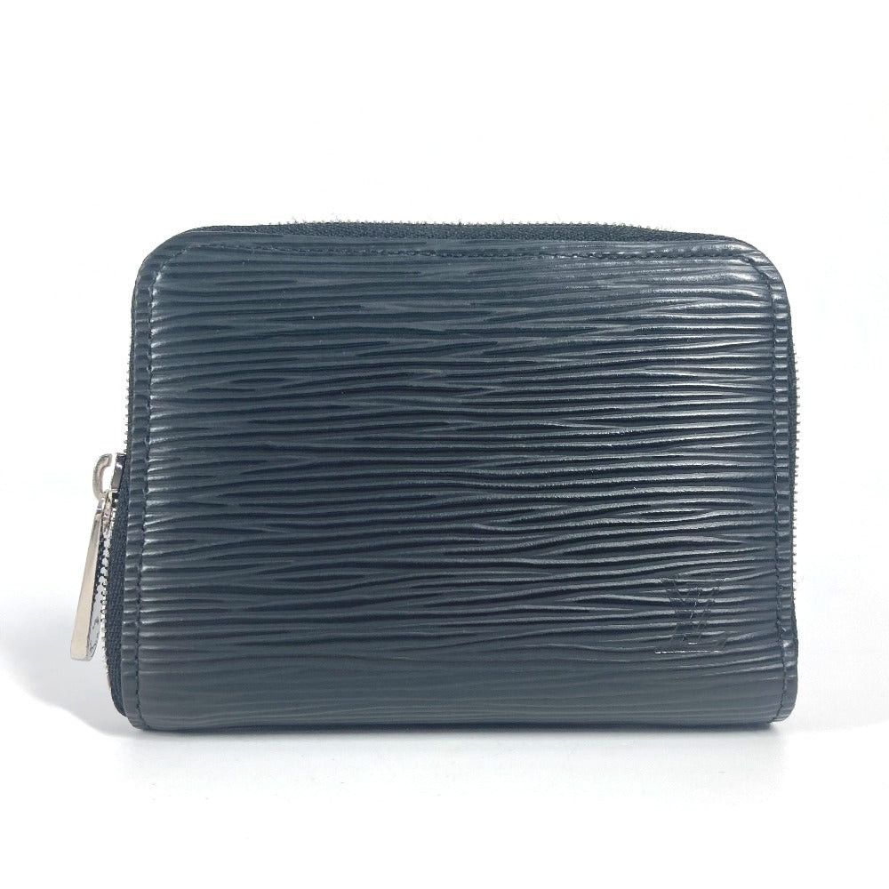 Louis Vuitton Louis Vuitton M60152 Epi Zippy Coin Parse Wallet Change Purse Round Fastener Leather Unisex Noir Black Size ONE SIZE - 1 Thumbnail