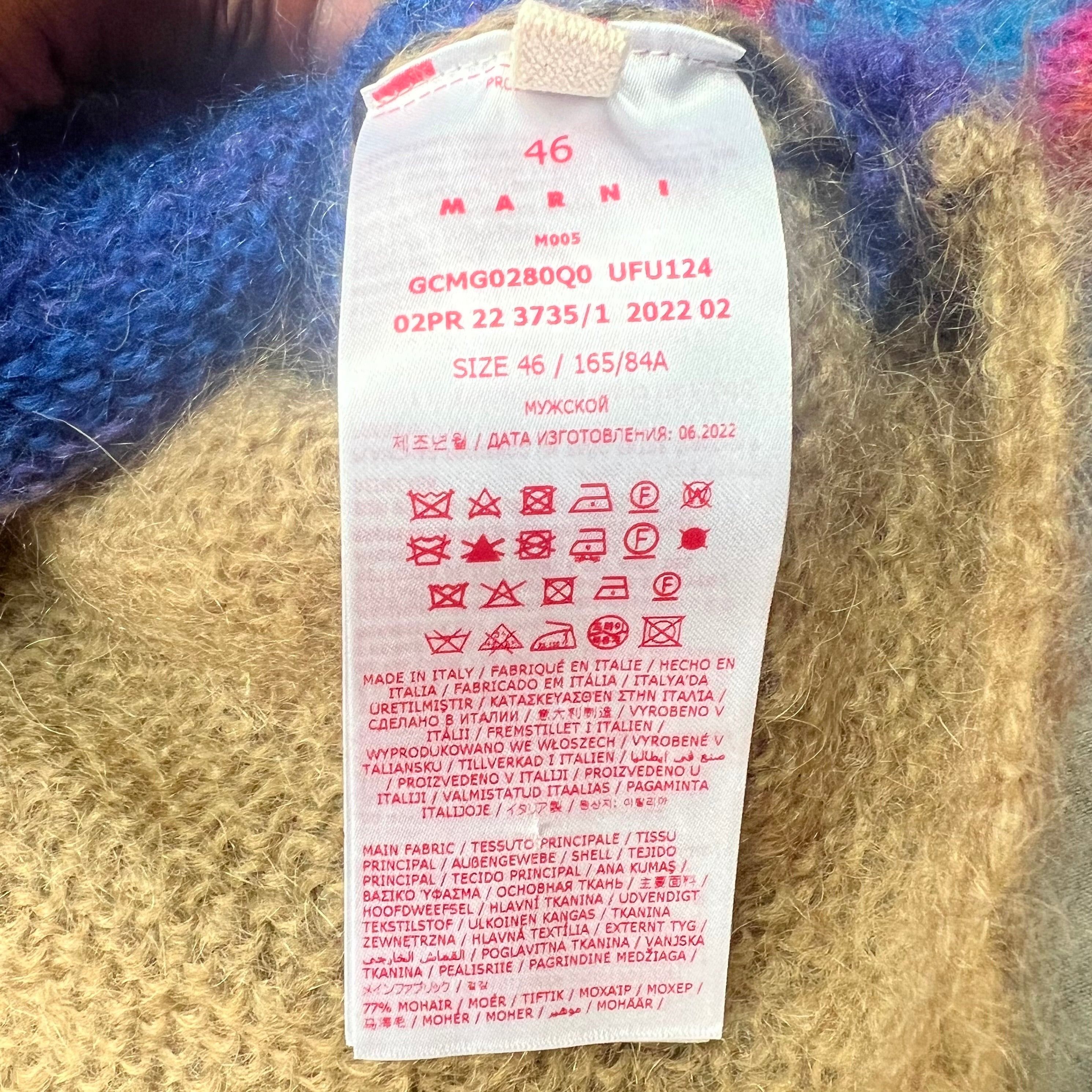 Marni Marni Mohair Knit Sweater Size US XL / EU 56 / 4 - 6 Thumbnail