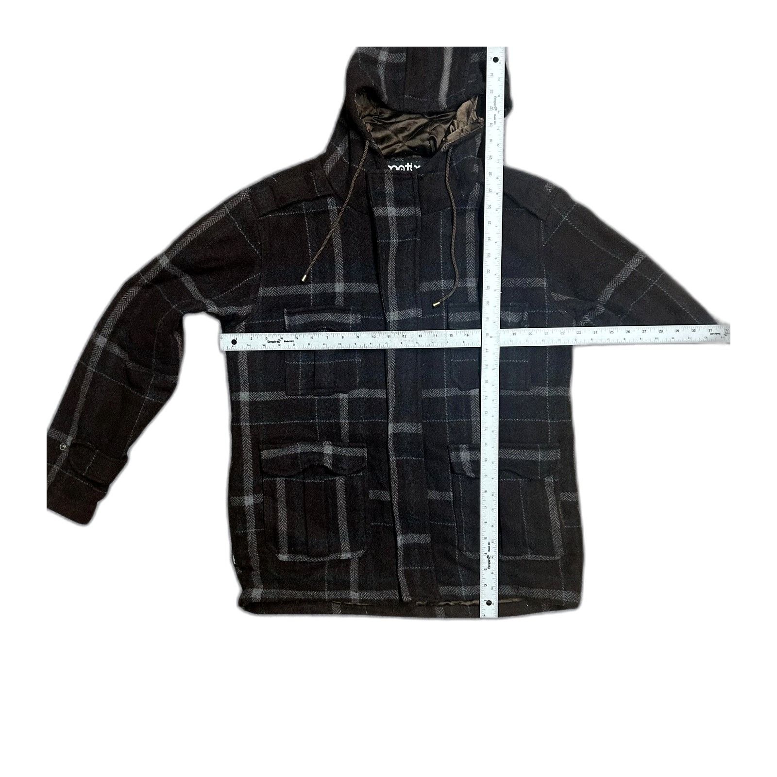Matix Matix Marc Johnson Insulated Quilted Flannel jacket Brown Pl Size US M / EU 48-50 / 2 - 6 Thumbnail
