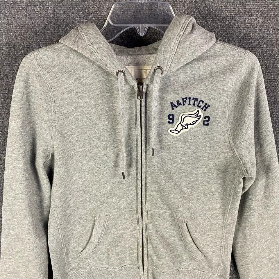 Abercrombie & Fitch Abercrombie & Fitch Hoodie Juniors Large Full Zip Cotton L Size L / US 10 / IT 46 - 2 Thumbnail