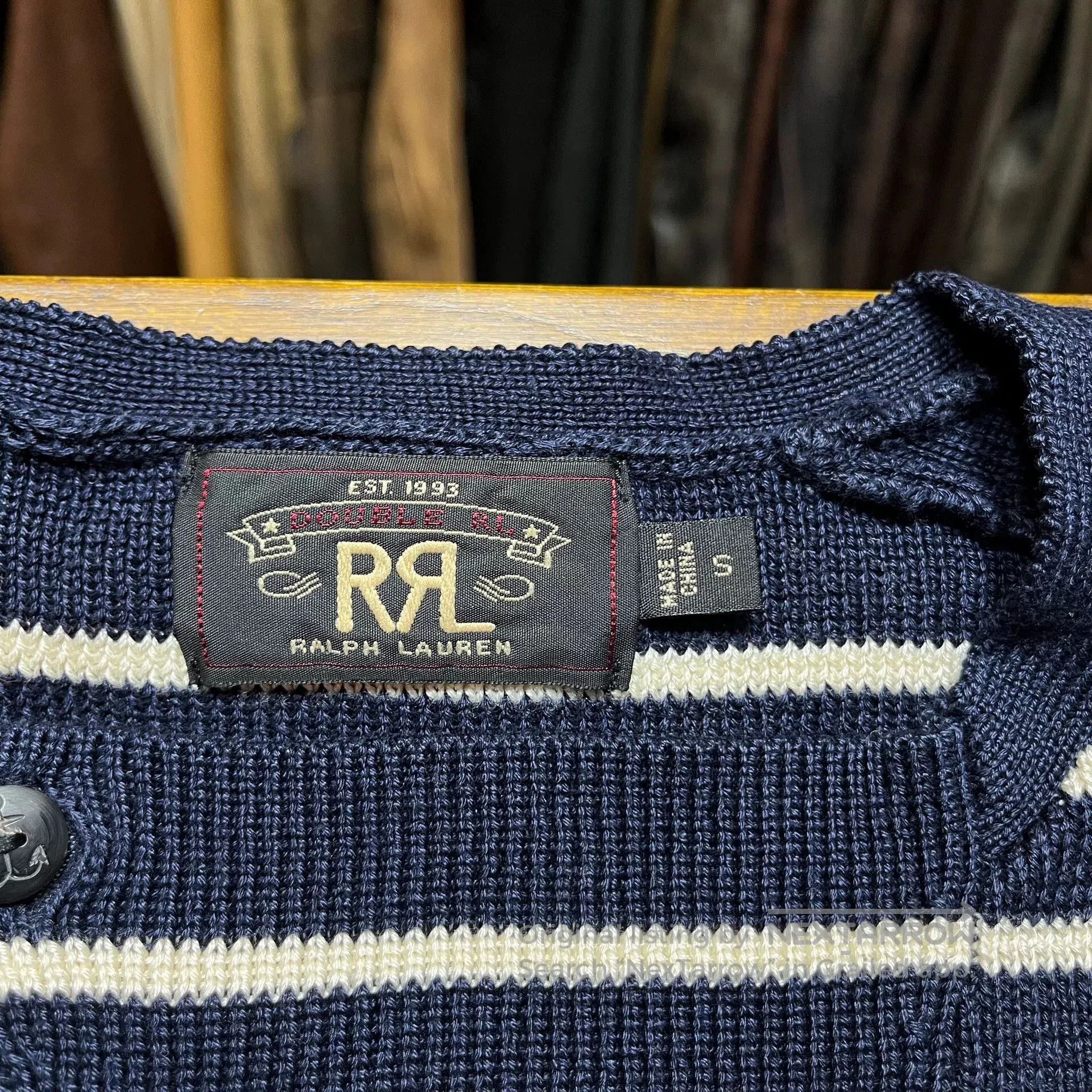 RRL Ralph Lauren Classic Striped Knit Sweater by RRL. Size US M / EU 48-50 / 2 - 3 Thumbnail