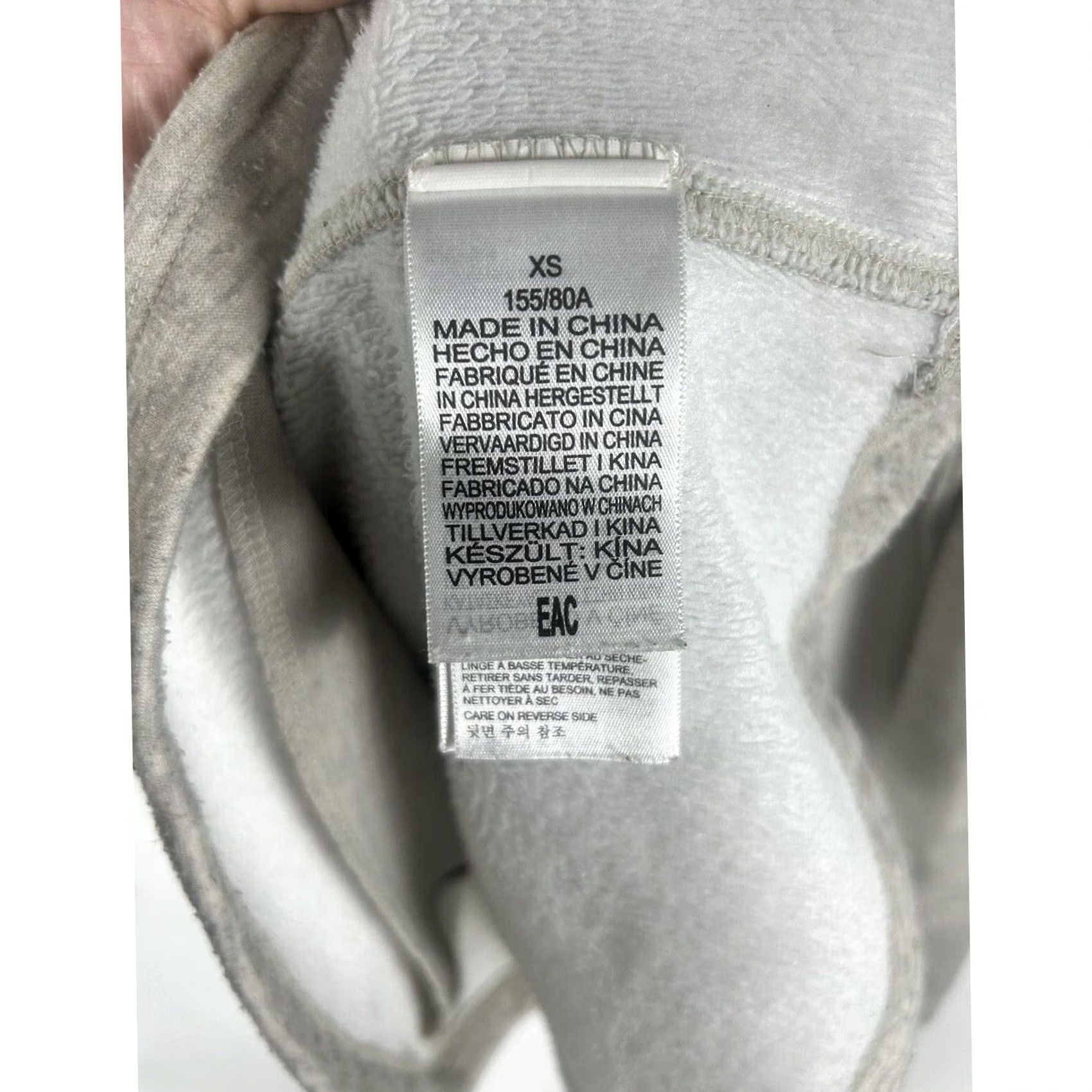 Marmot Marmot Gray Pullover Hoodie Long Sleeve Cowl Neck XS Women’s Regular Knit Polyester Jacket Size XS / US 0-2 / IT 36-38 - 4 Thumbnail