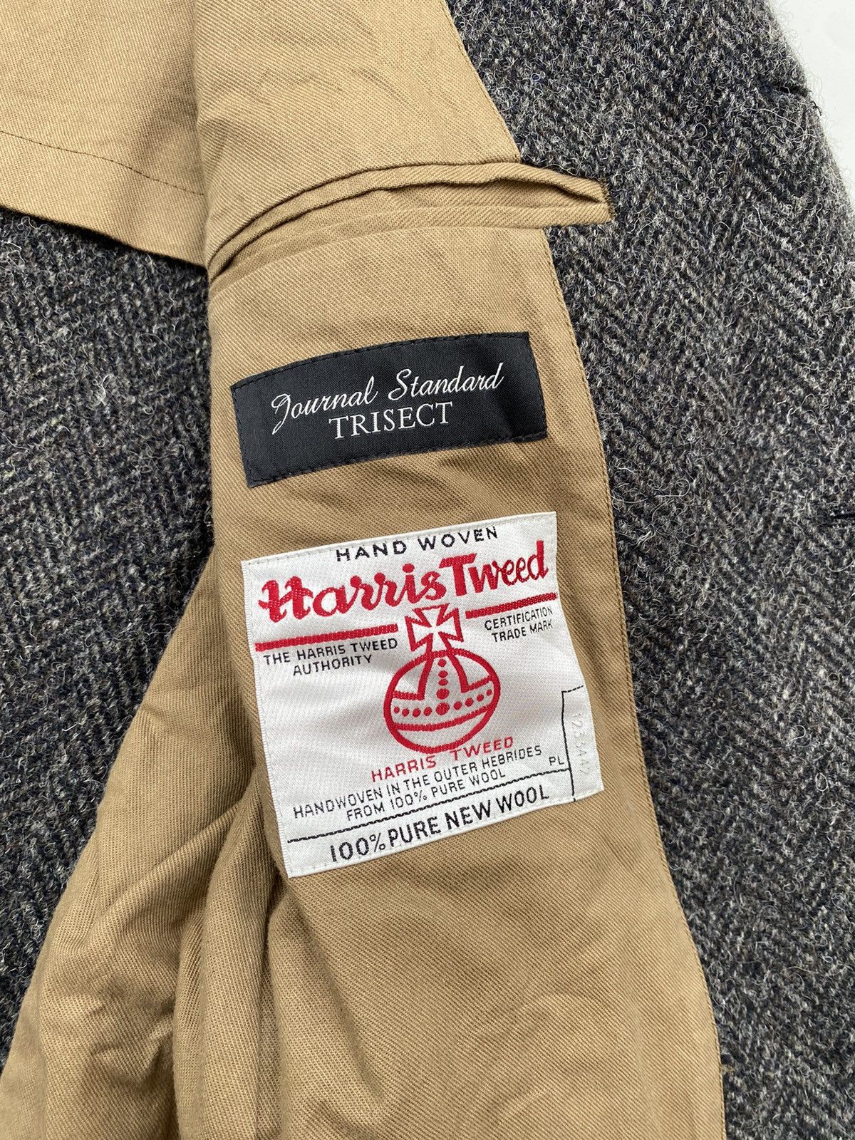 Harris Tweed × Journal Standard Journal Standart Hariss Tweed Wool Jacket Size US L / EU 52-54 / 3 - 10 Thumbnail
