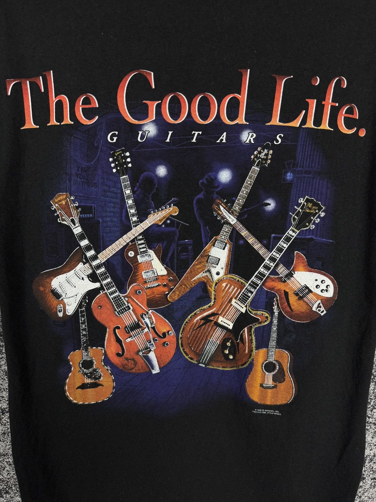 Vintage The Good Life Guitars 1998 Vintage T-Shirt Band Rock Size L Size US L / EU 52-54 / 3 - 15 Thumbnail