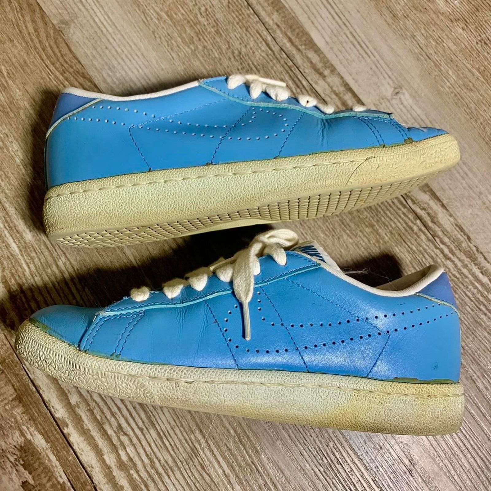 Nike vintage 80’s NIKE BLAZER LOW CELESTIAL BLUE SNEAKER SHOES 7M Size US 7 / EU 40 - 1 Thumbnail