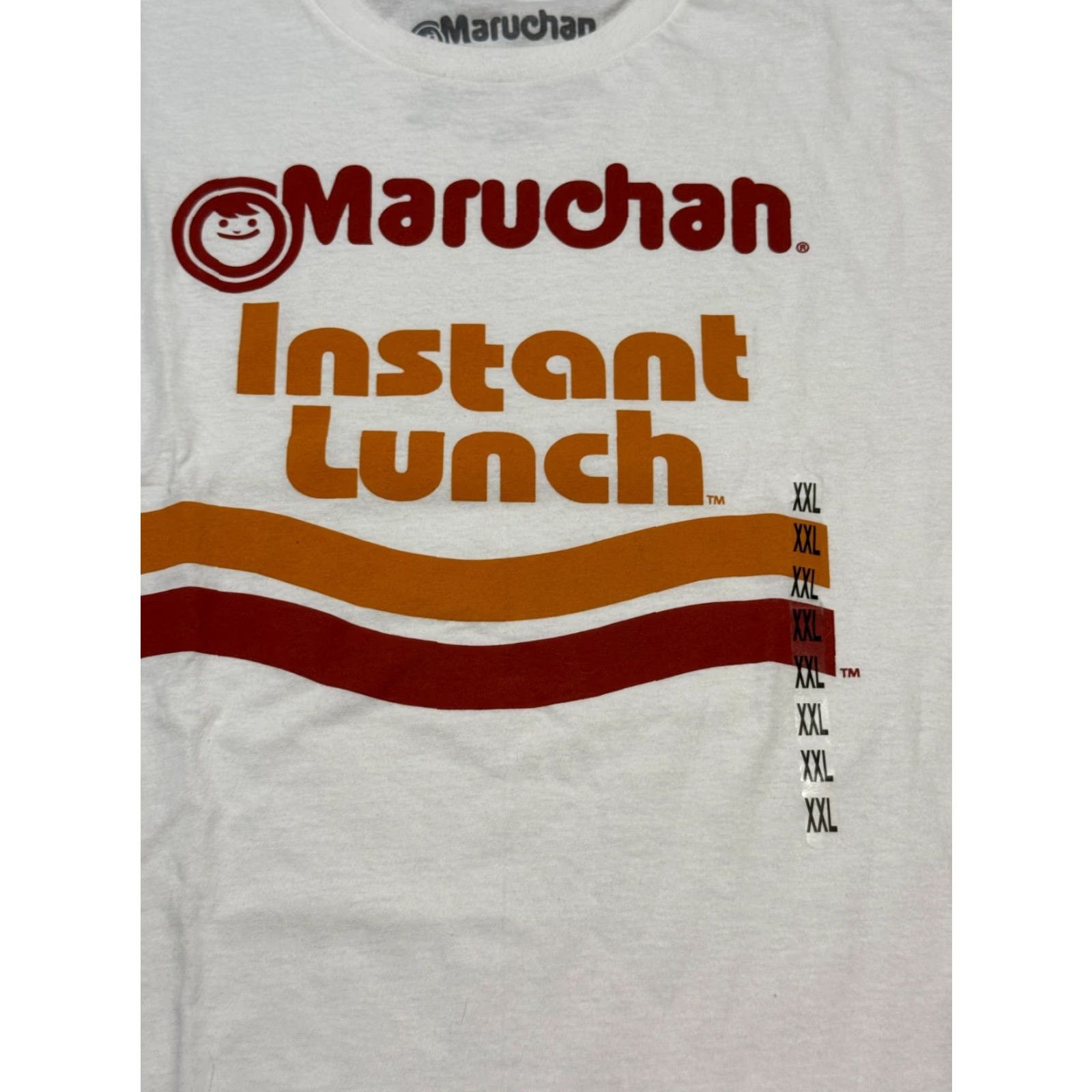 Vintage Maruchan Shirts Men's 2X White Short Sleeve Crew Neck Graphic Print T-Shirt Size US XXL / EU 58 / 5 - 5 Thumbnail