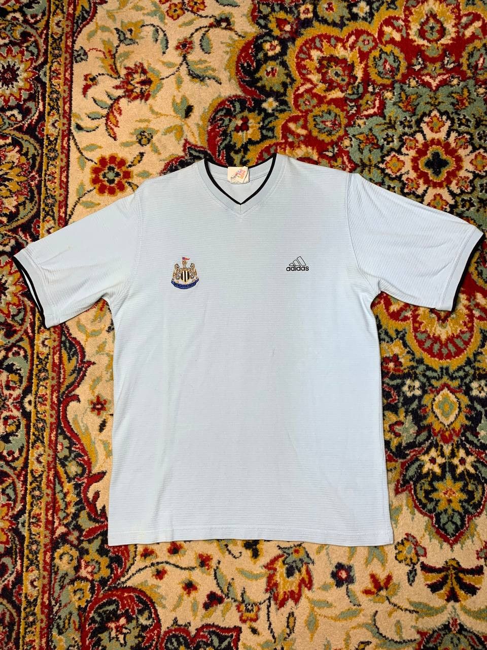 Adidas Adidas FC Newcastle United 2001 Vintage T-Shirt Size US S / EU 44-46 / 1 - 1 Thumbnail