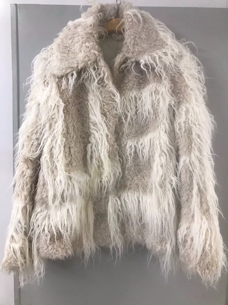 HELMUT LANG Artificial wool cotton coat