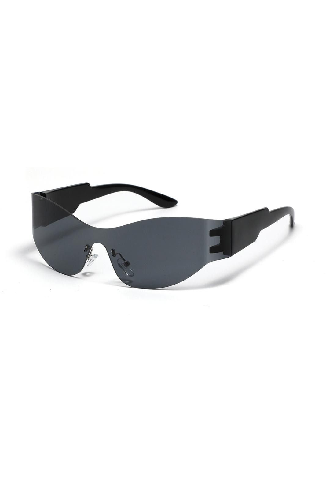 Other Rare Vtg Y2k Avant Garde Stylist Black Sunglasses Unisex OS Size ONE SIZE - 1 Thumbnail