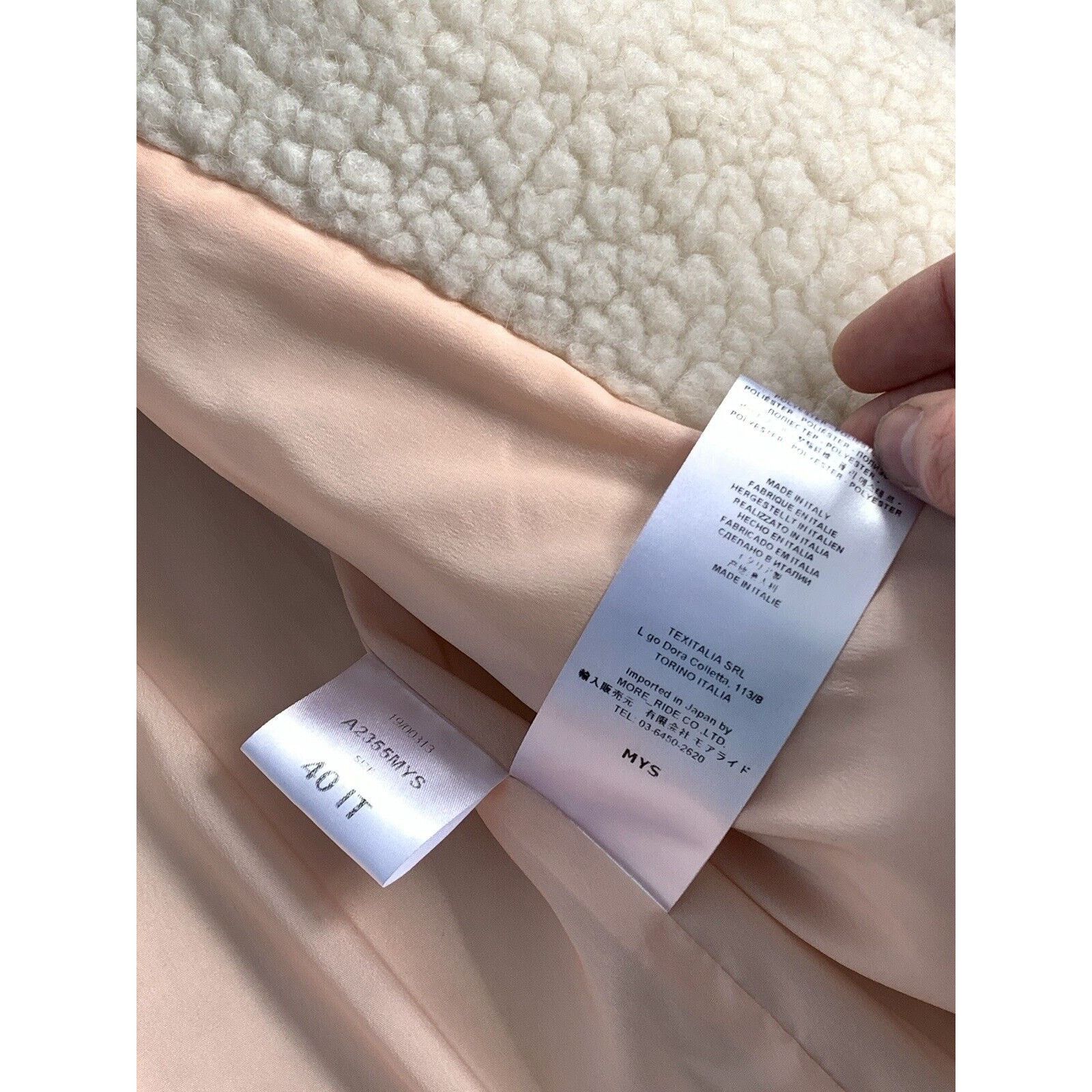 Designer × Harris Wharf London Women's HARRIS WHARF Teddy Trench Coat Jacket IT 40 EU 36 S Size S / US 4 / IT 40 - 22 Thumbnail