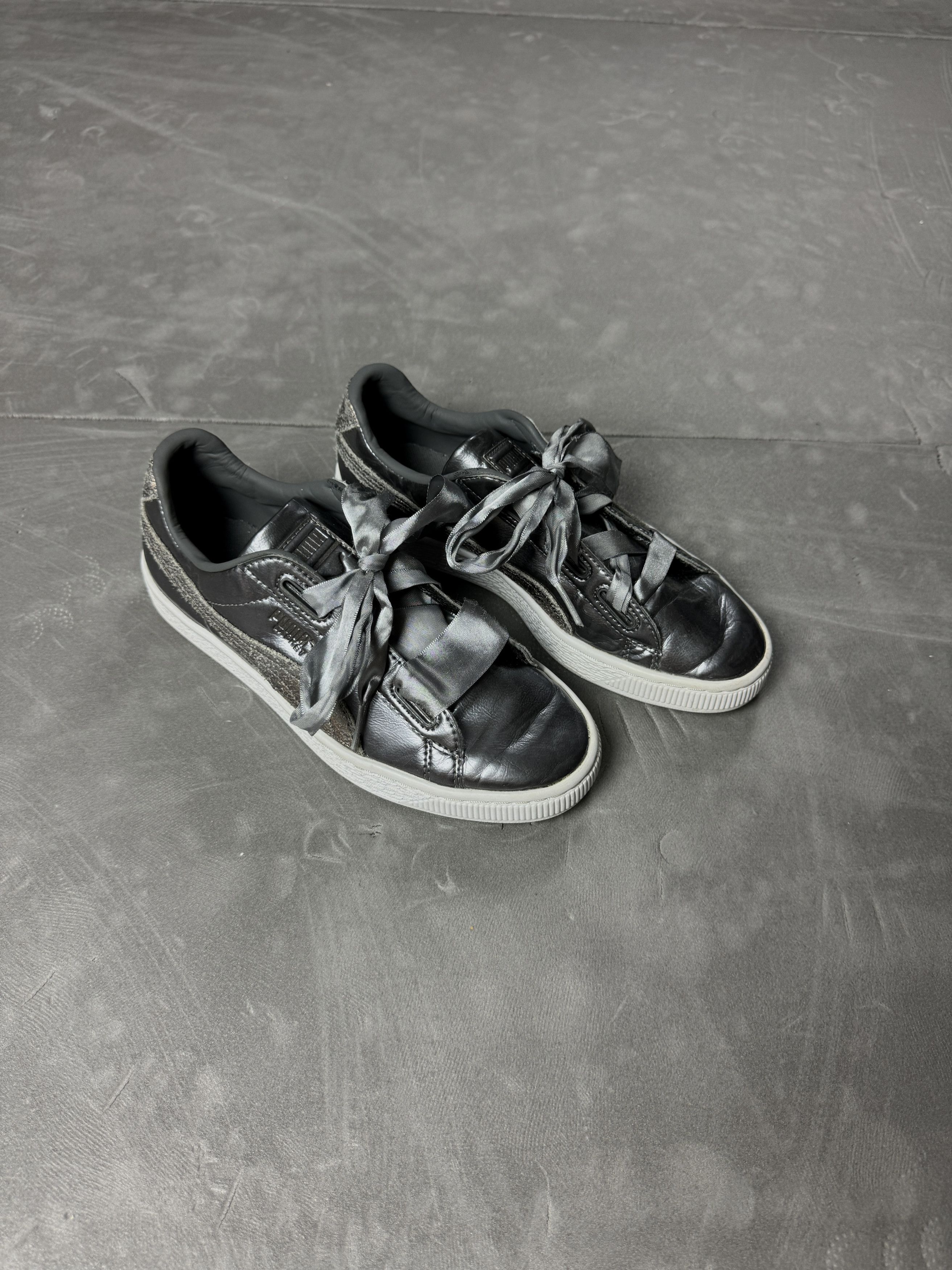 Puma Puma Basket Heart Lunar low-top sneakers coquette y2k Size US 4.5 / IT 34.5 - 2 Thumbnail