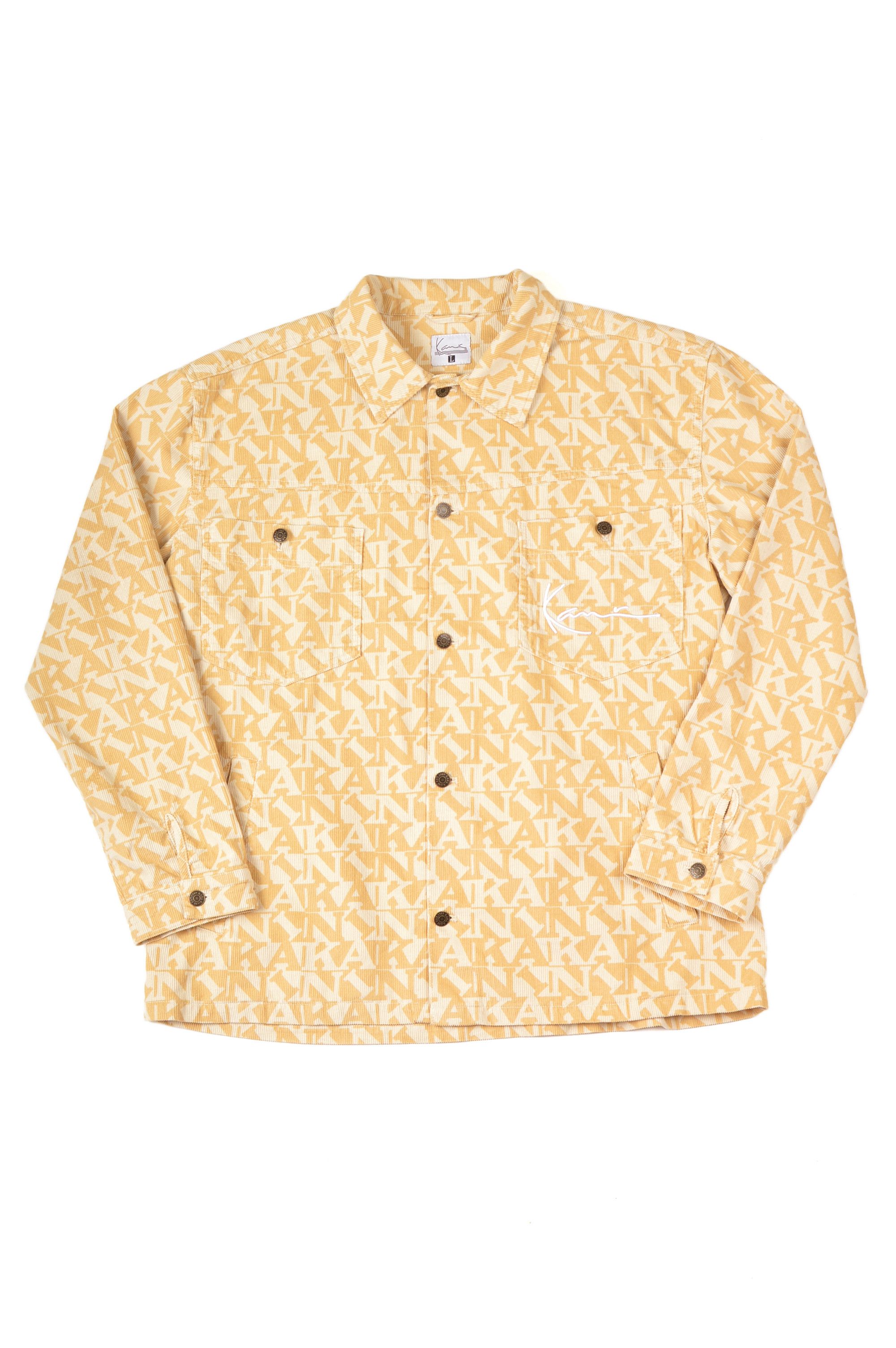 Karl Kani Signature Overshirt With All Over Logo Print