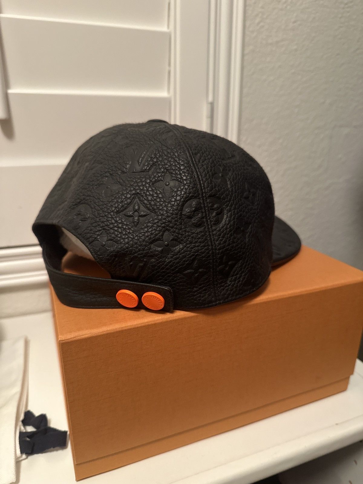 Louis Vuitton Louis Vuitton Virgil Leather Hat Size ONE SIZE - 2 Thumbnail