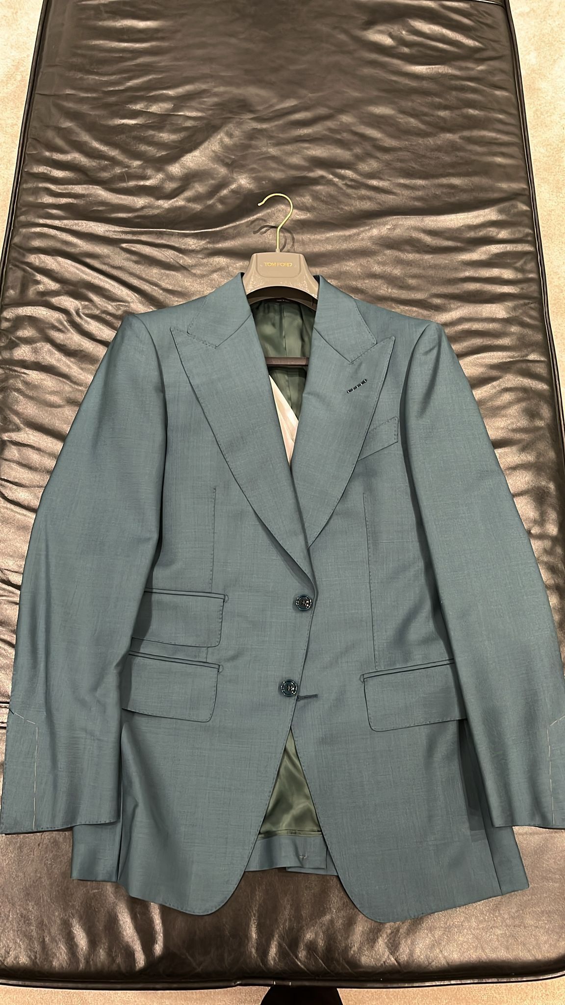 Tom Ford o1loc1c1124 JHAP01 Atticus Jacket in Grey Size US M / EU 48-50 / 2 - 1 Thumbnail
