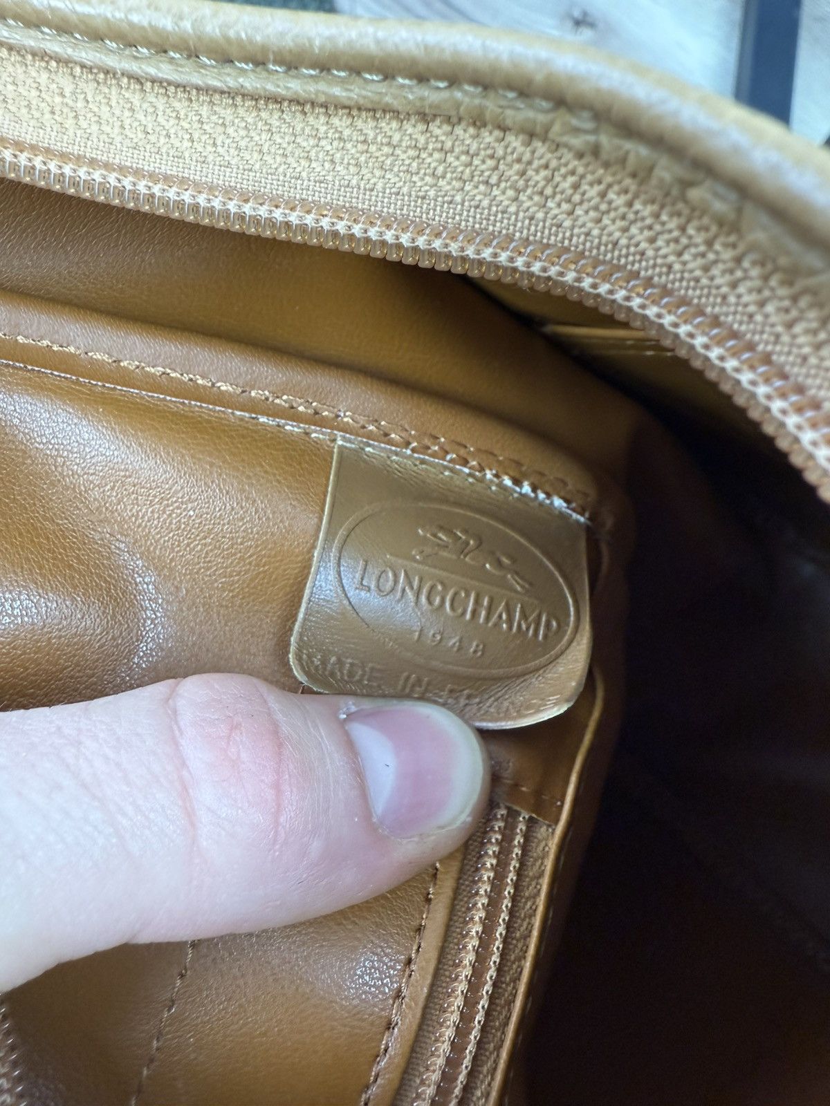 Longchamp Longchamp Shoulder Leather Bag Size ONE SIZE - 14 Thumbnail