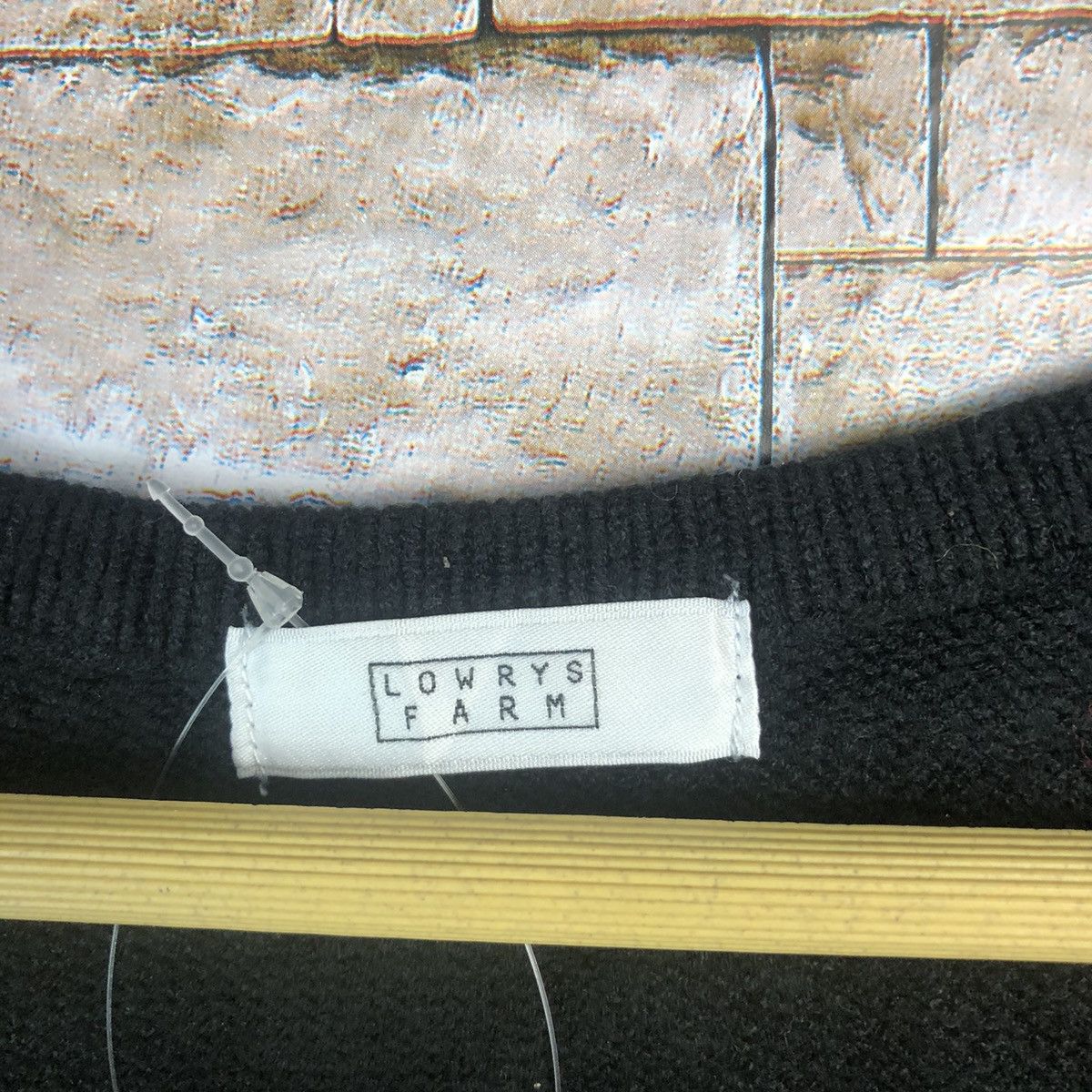 Homespun Knitwear × LOWRYS FARM Lowrys Farm Black Knitwear #A694 Size L / US 10 / IT 46 - 10 Thumbnail