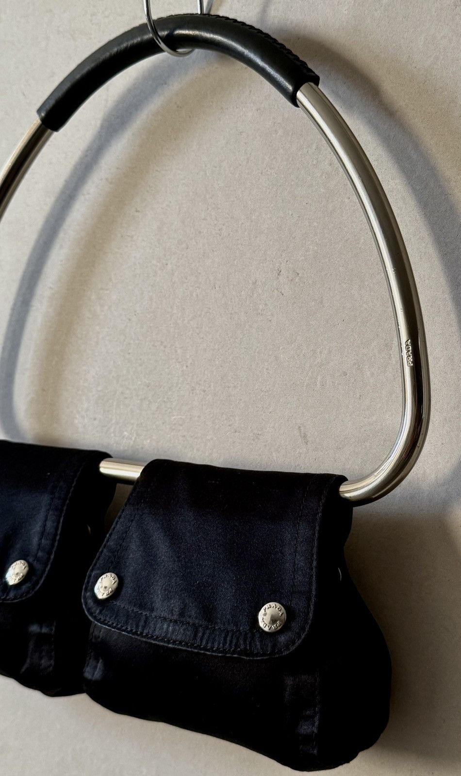 Prada Archive Prada - Miuccia - SS2003 - Satin Metal Swing Bag Size ONE SIZE - 3 Thumbnail