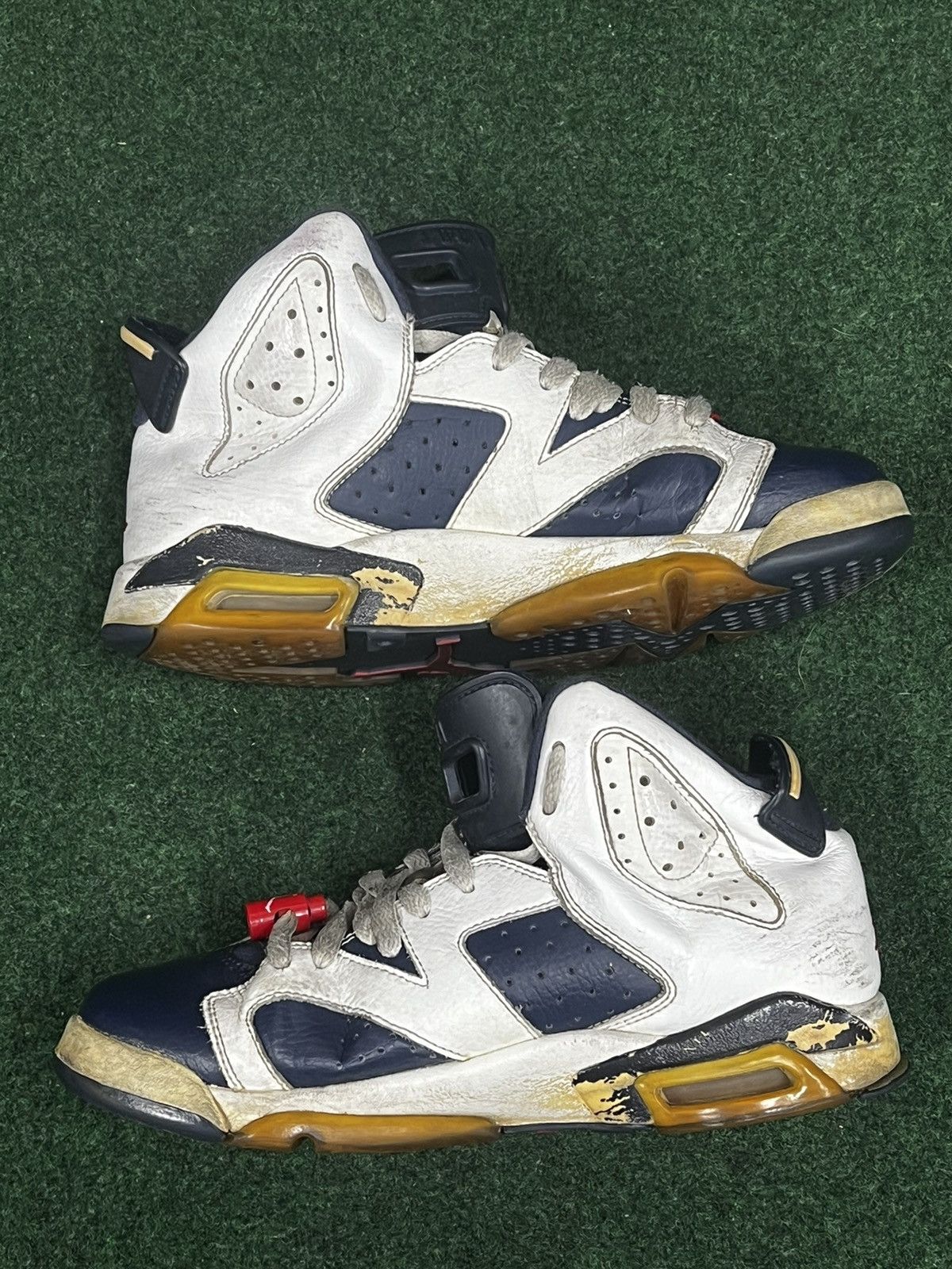 Jordan Brand 2012 Air Jordan 6 Retro Olympic GS Size US 6 / EU 39 - 4 Thumbnail