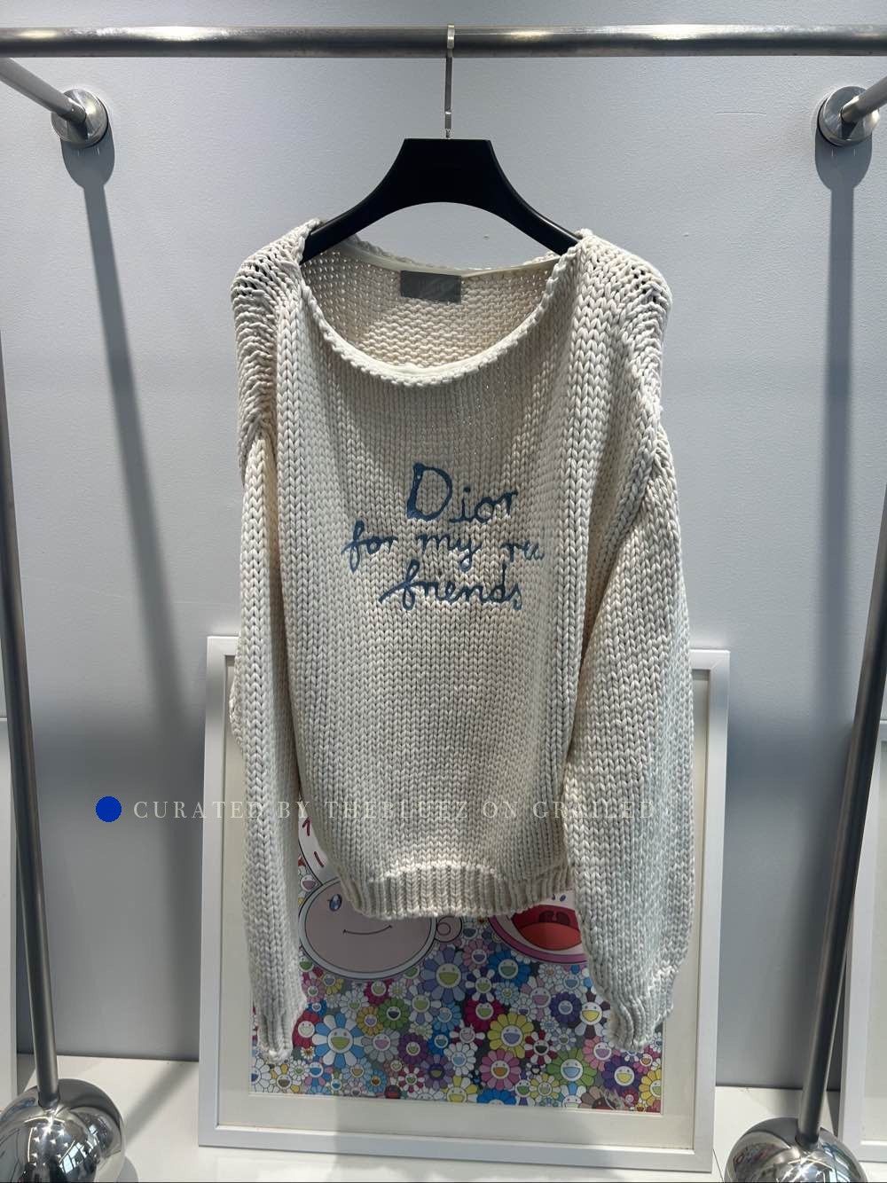 Dior Cozy Beige Knit Sweater Size US L / EU 52-54 / 3 - 1 Thumbnail