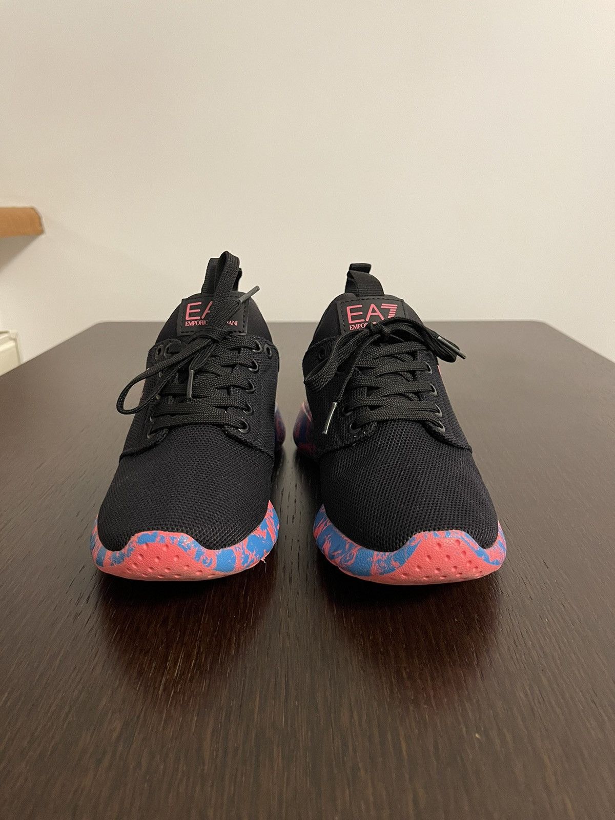 Emporio Armani EA7 black training sneakers Size US 5.5 / IT 35.5 - 5 Thumbnail