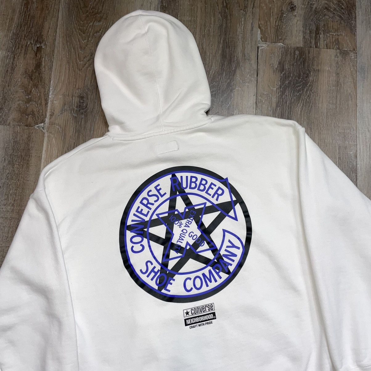 Converse × Neighborhood Neighborhood Japan Converse Hoodie Sweater Mens Large Chucks Size US L / EU 52-54 / 3 - 6 Thumbnail