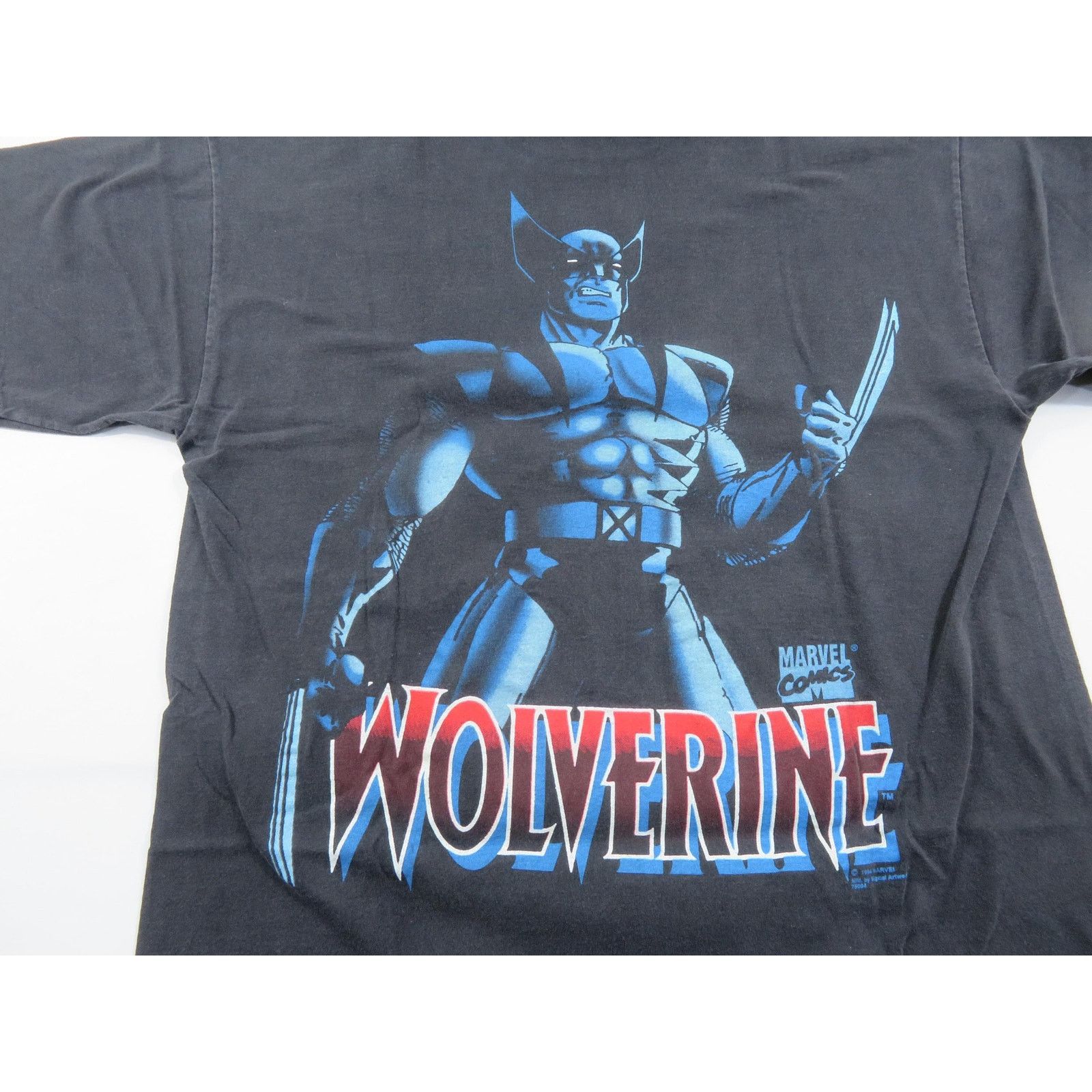 Signal Sport X-MEN Wolverine Mavel Comics T-Shirt Double Sided Sz L 1994 Size US L / EU 52-54 / 3 - 4 Thumbnail