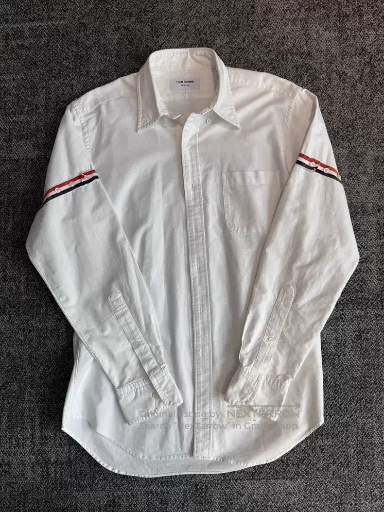 Thom Browne Thom Browne White Shirt Size US L / EU 52-54 / 3 - 1 Thumbnail