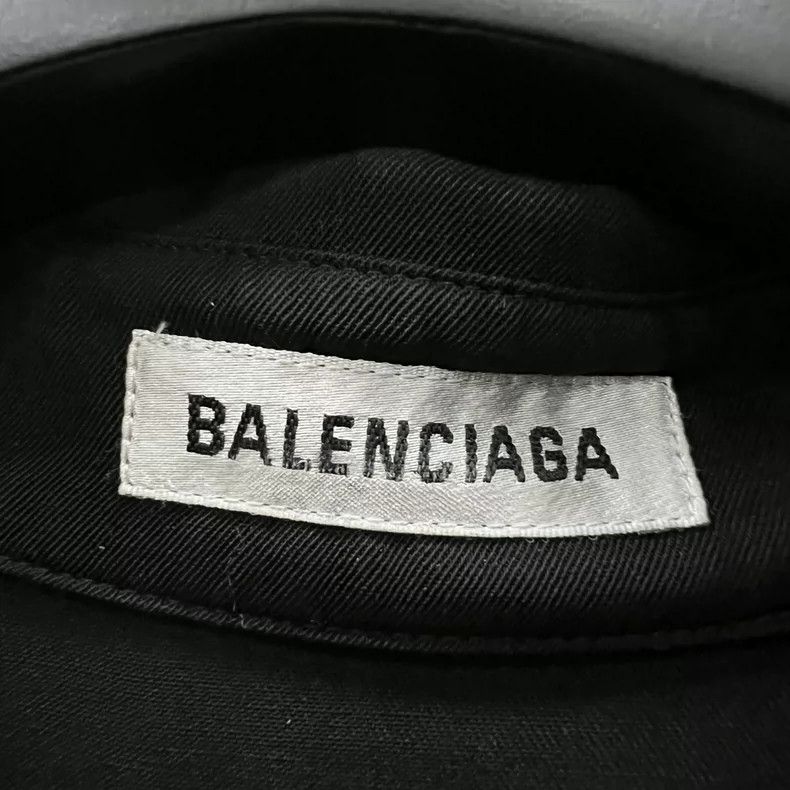 Balenciaga Balenciaga size 34 Black Shirt Size S / US 4 / IT 40 - 3 Thumbnail