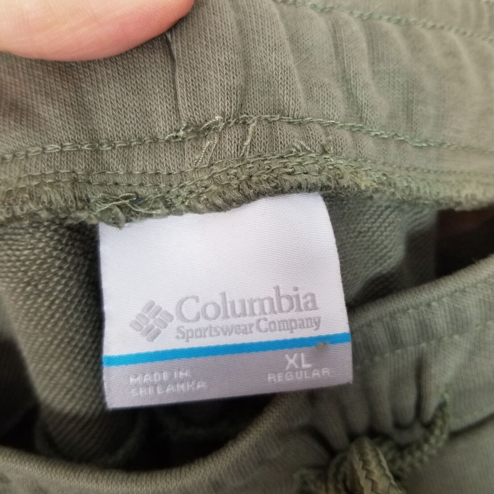 Columbia Columbia Womens Logo II French Terry Joggers Size XL Green Size 38" / US 16 / IT 52 - 10 Thumbnail
