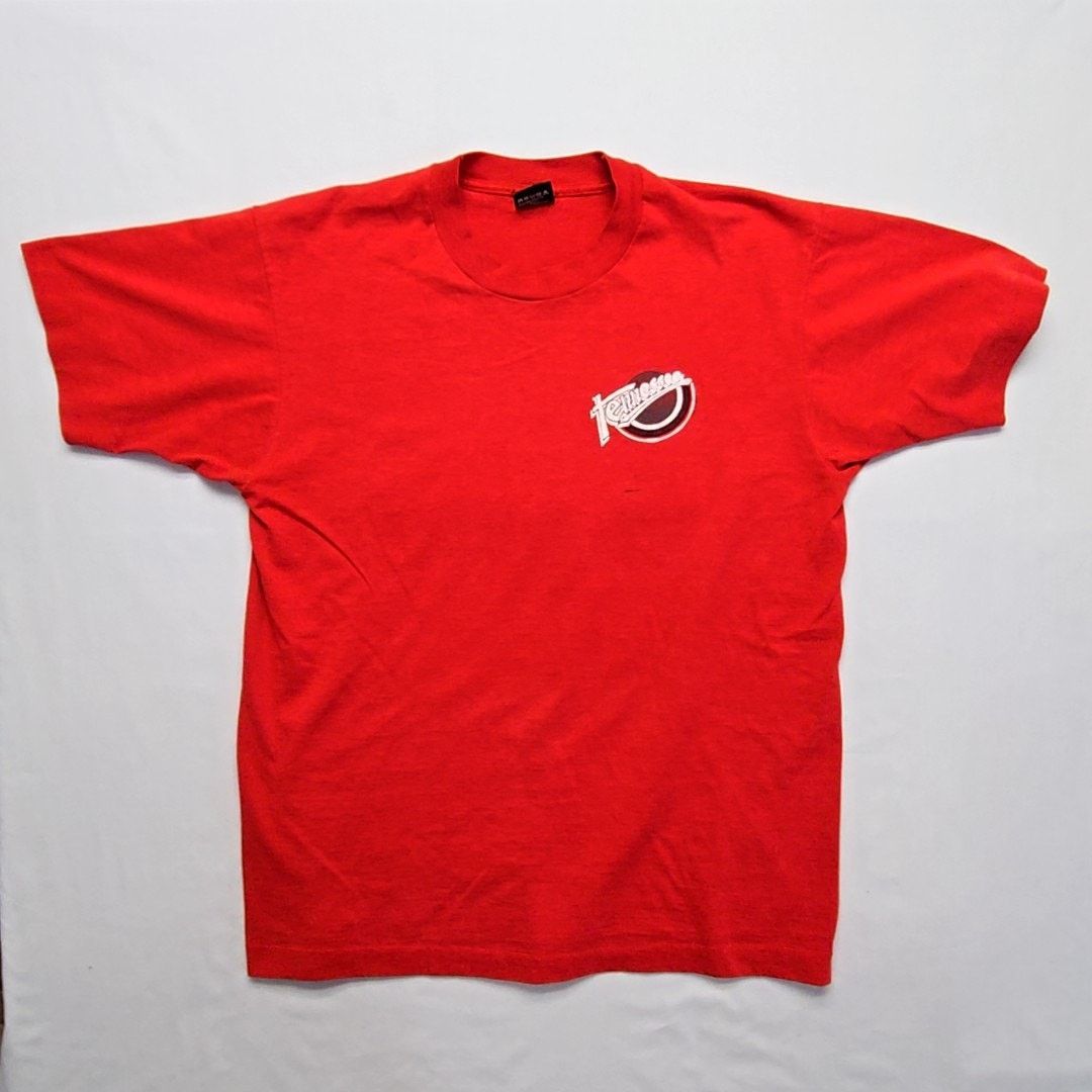 Vintage Vintage Tennessee Screen Stars Best Red L Graphic Tee 80s Size US L / EU 52-54 / 3 - 1 Thumbnail