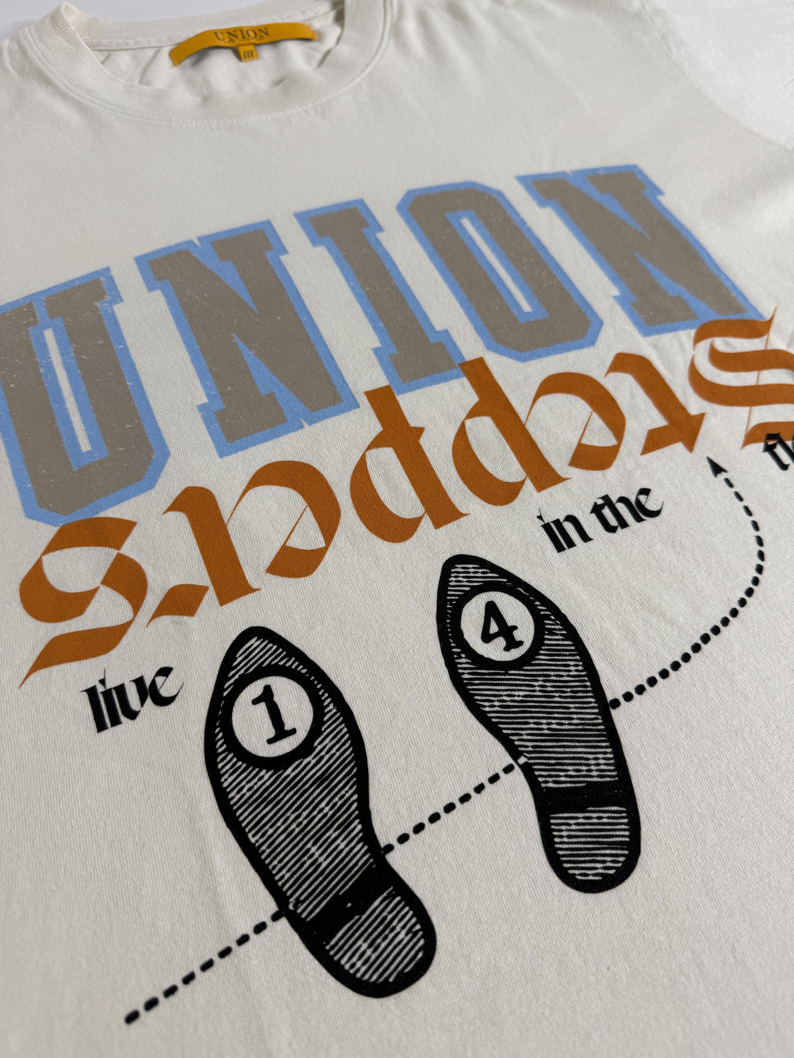 Union LA Union LA Steppas Tee "Tan" Size US XL / EU 56 / 4 - 4 Thumbnail
