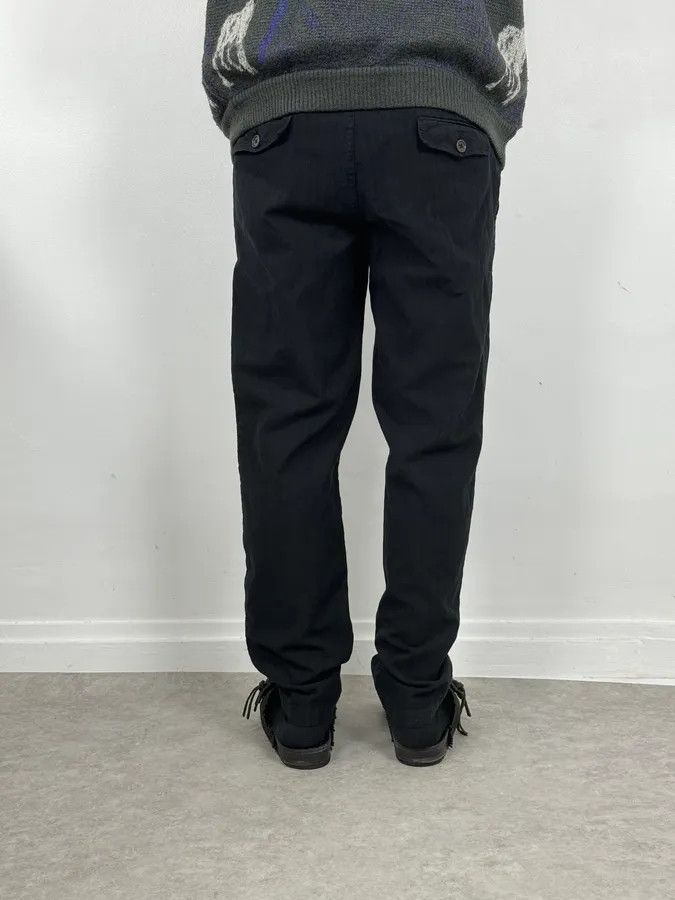 Prada AW2007 Prada Black Striped Cozy Pants Size US 34 / EU 50 - 4 Thumbnail