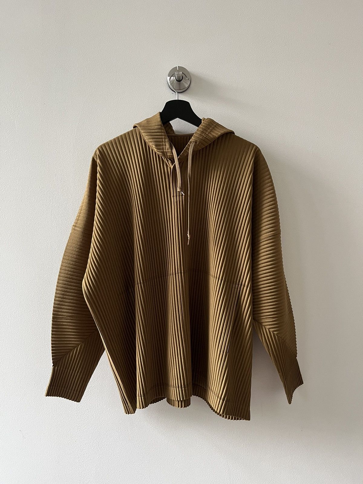 Issey Miyake Issey Miyake Homme Plissè mustard Hoodie Size US M / EU 48-50 / 2 - 1 Thumbnail