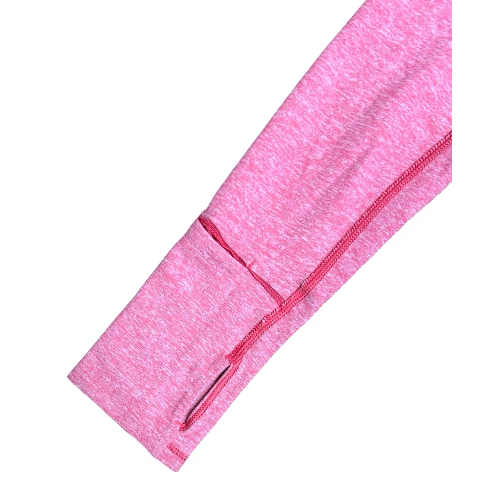 Lululemon Lululemon Top Sz 6 Think Fast Long Sleeve Pink Heathered Boom Juice Women's Shirt Activewear Running Yoga Cross Training Athletic Define Size M / US 6-8 / IT 42-44 - 4 Thumbnail