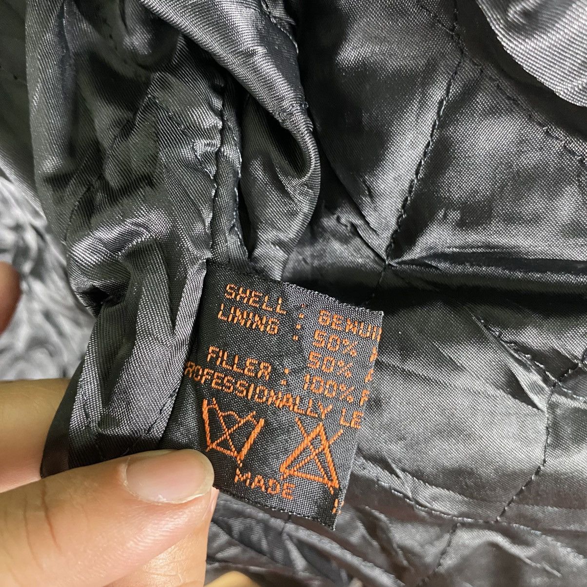 Genuine Leather × Leather × Vintage Vintage G.S.C On Time Leather Zipper Jacket M Size Size US M / EU 48-50 / 2 - 9 Thumbnail