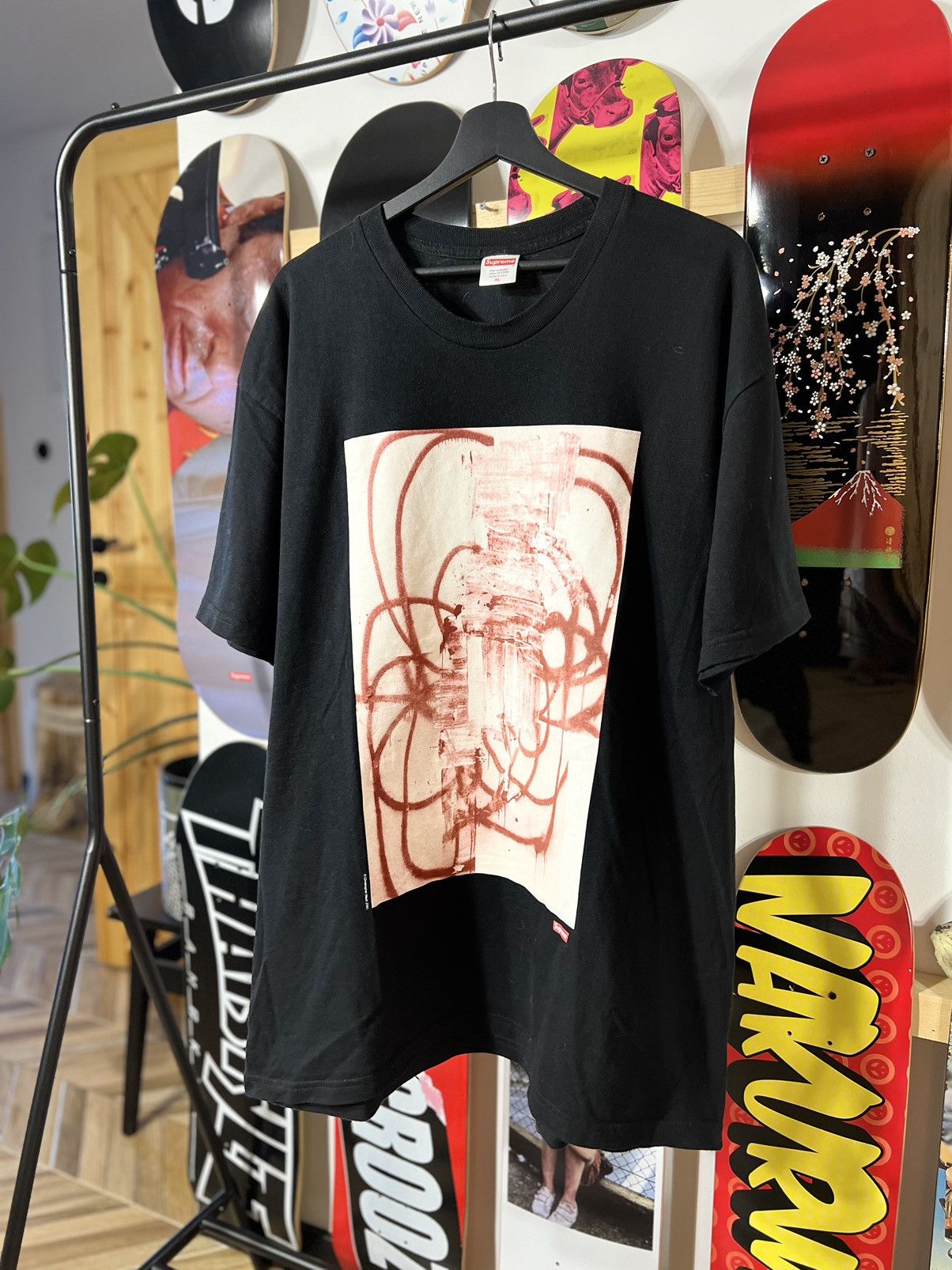 Supreme Supreme x Christopher Wool 2001 tee Size US XL / EU 56 / 4 - 5 Thumbnail