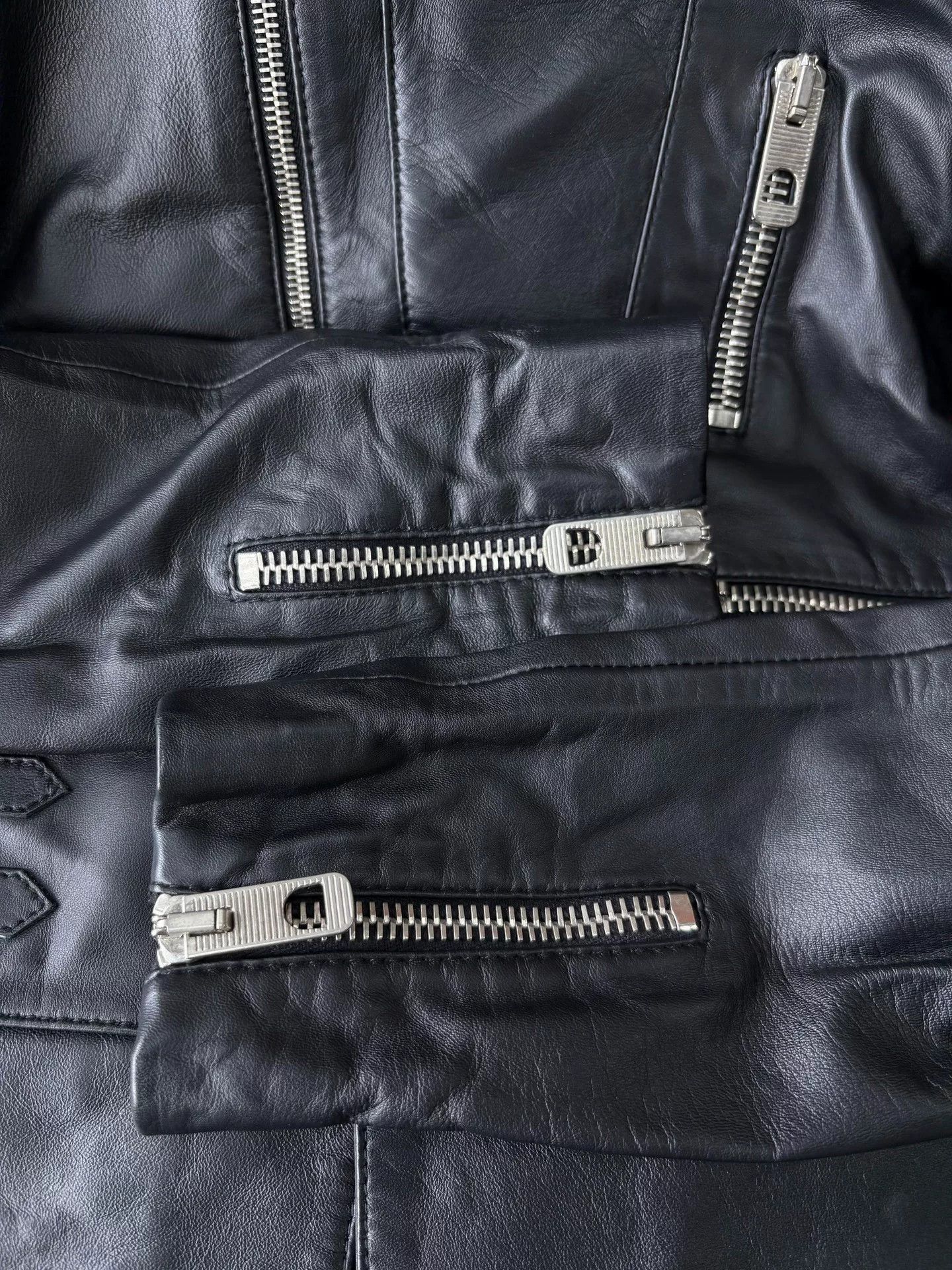 Balenciaga Balenciaga Quilted Leather Biker Jacket Size XS / US 0-2 / IT 36-38 - 6 Thumbnail