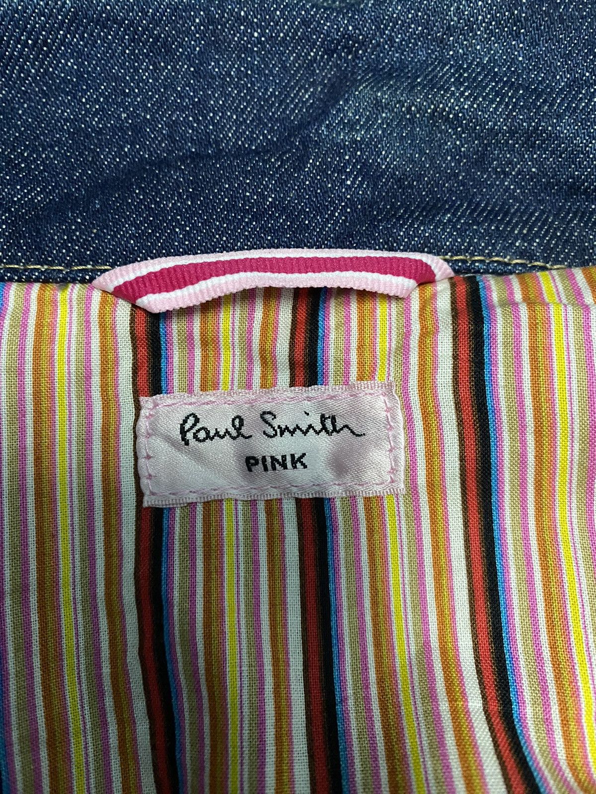 Paul Smith PAUL SMITH Denim Trucker Jacket Size S / US 4 / IT 40 - 13 Thumbnail