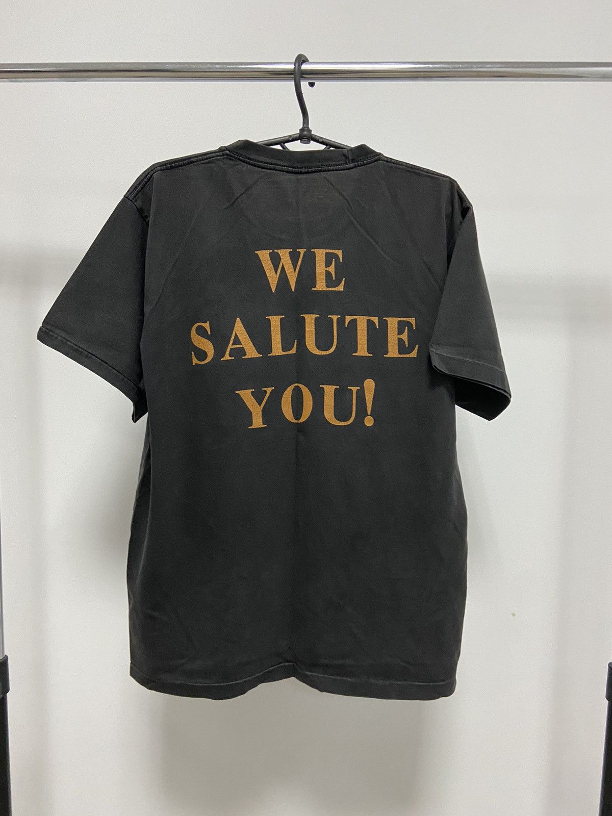 AC/DC × Vintage Ac/Dc Vintage T shirt Big Logo We Salute You! Rock Tee Size US L / EU 52-54 / 3 - 3 Thumbnail