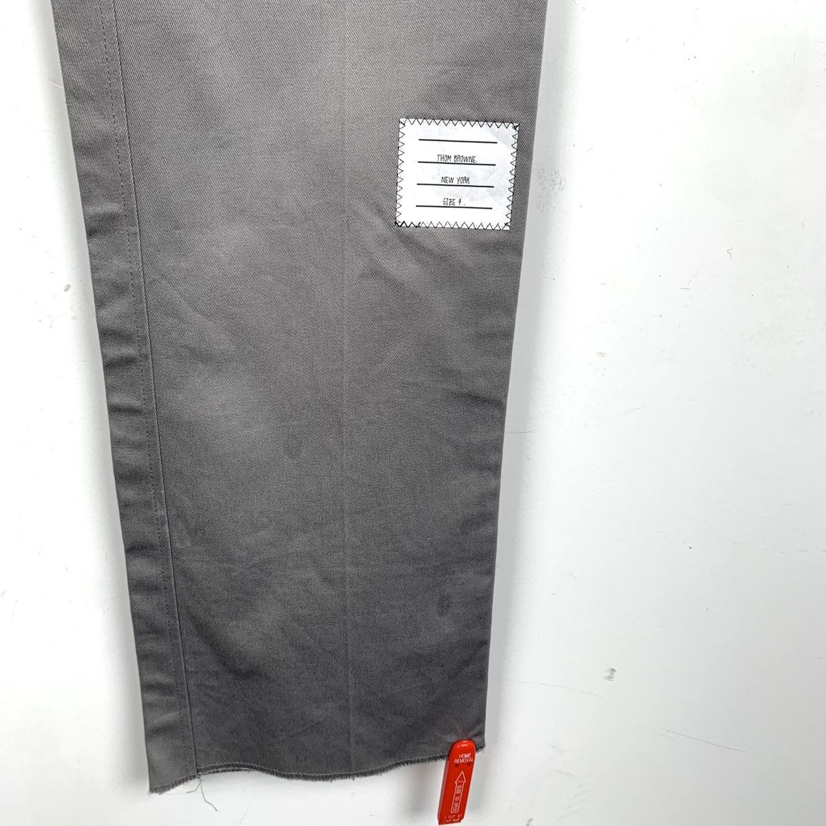 Thom Browne Thom Browne Grey Cotton Casual Suit Pants K26WX Size US 36 / EU 52 - 5 Thumbnail