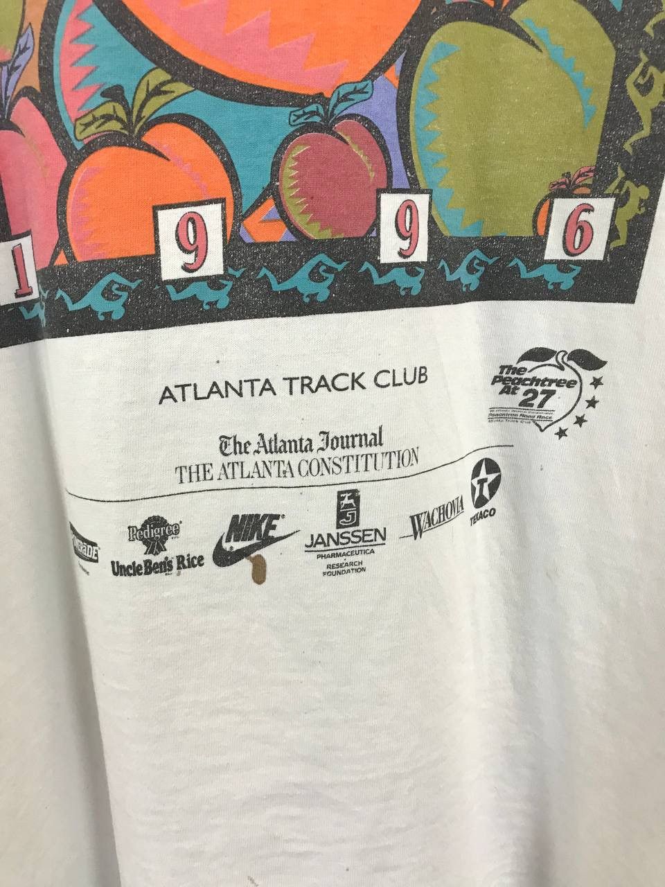 Vintage Peachtree 1996 vintage tee Size US XL / EU 56 / 4 - 4 Thumbnail