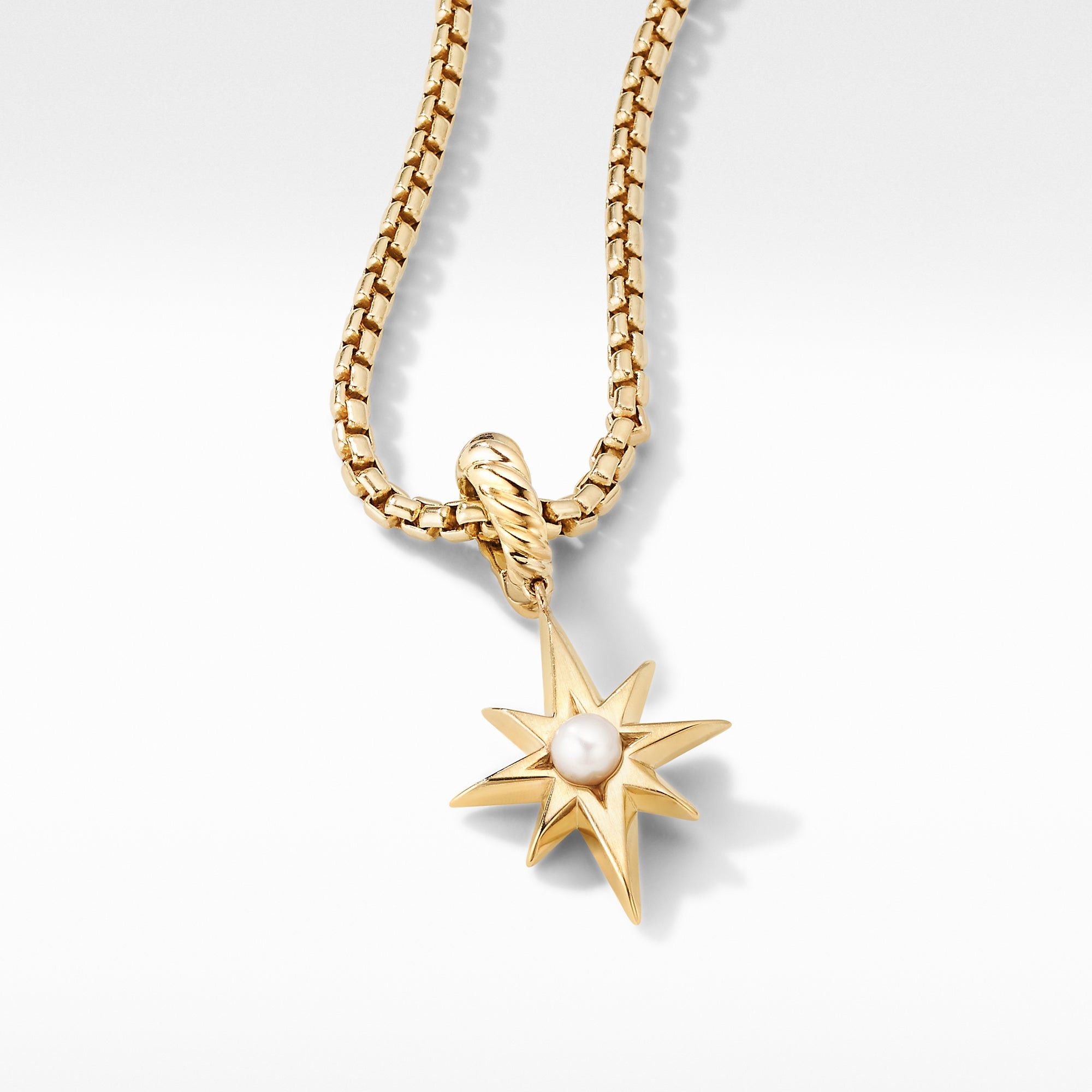 David Yurman o1w1db11025 D17837D North Star Birthstone Amulet in Golden Size ONE SIZE - 2 Thumbnail
