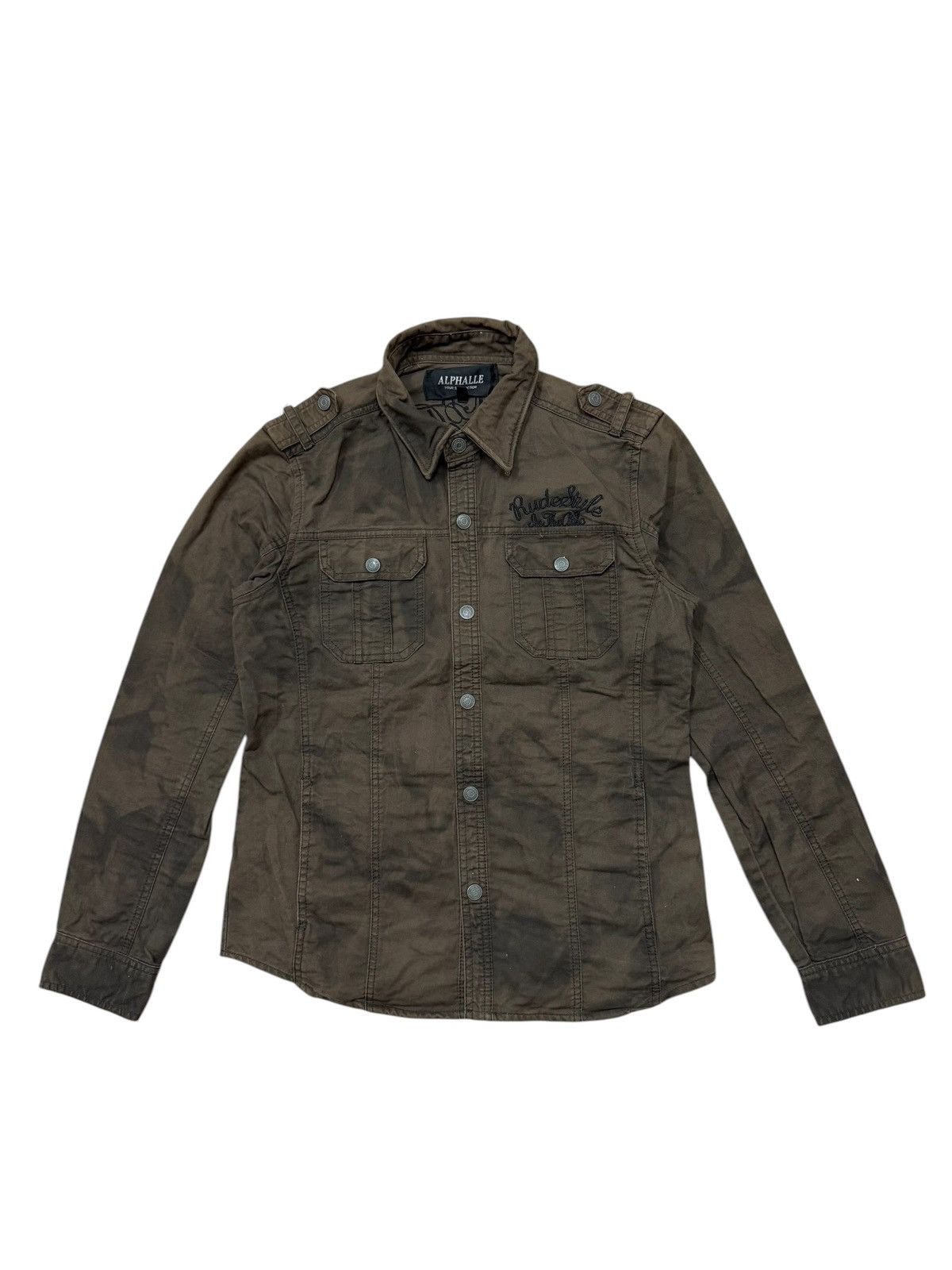 In The Attic × Japanese Brand In The attic Alpalle your satisfaction button up Shirt Size US S / EU 44-46 / 1 - 1 Thumbnail