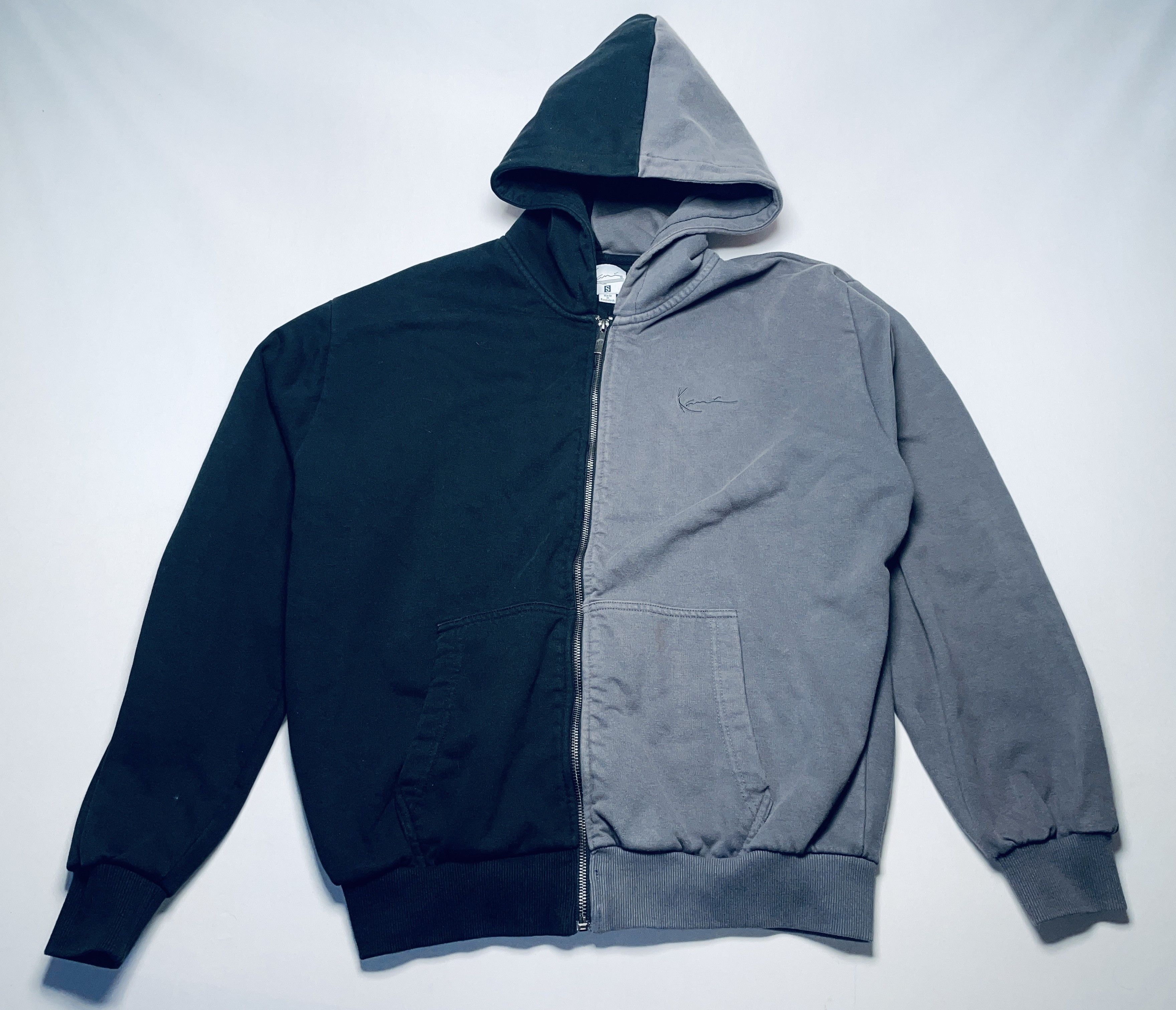 Karl Kani 🧥 34,90 € – Karl Kani Zip-Jacke S in Dunkelgrün Size US S / EU 44-46 / 1 - 1 Thumbnail