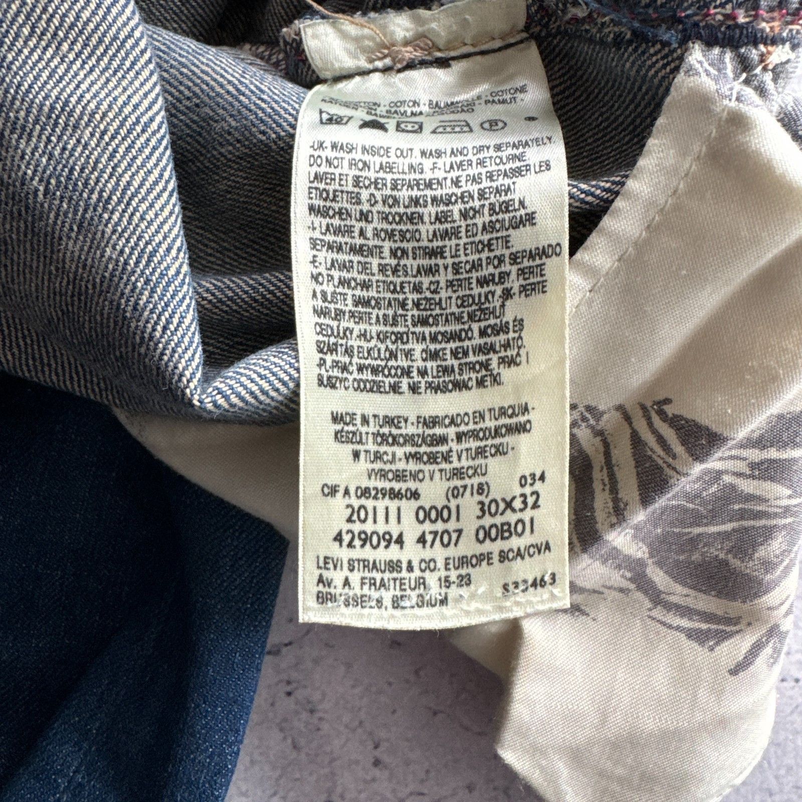 Levi's Levi’s Engineered Big Pocket Vintage Jeans Selvedge Pants Size US 30 / EU 46 - 13 Thumbnail