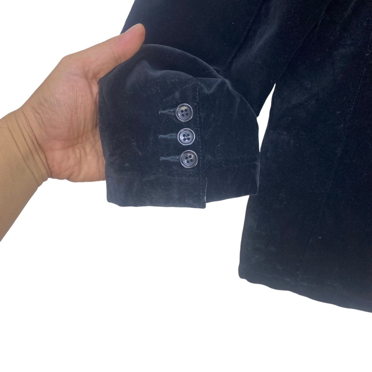 Woolrich Woolen Mills Woolrich Black Velvet Jacket Coat Size US S / EU 44-46 / 1 - 9 Thumbnail