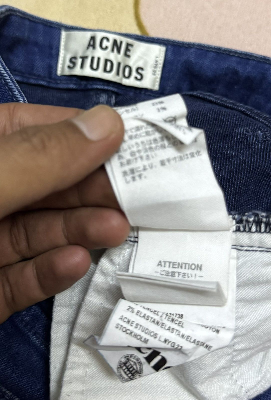 Acne Studios ACNE STUDIOS Made in Albania Soft Denim Size 27" / US 4 / IT 40 - 9 Thumbnail