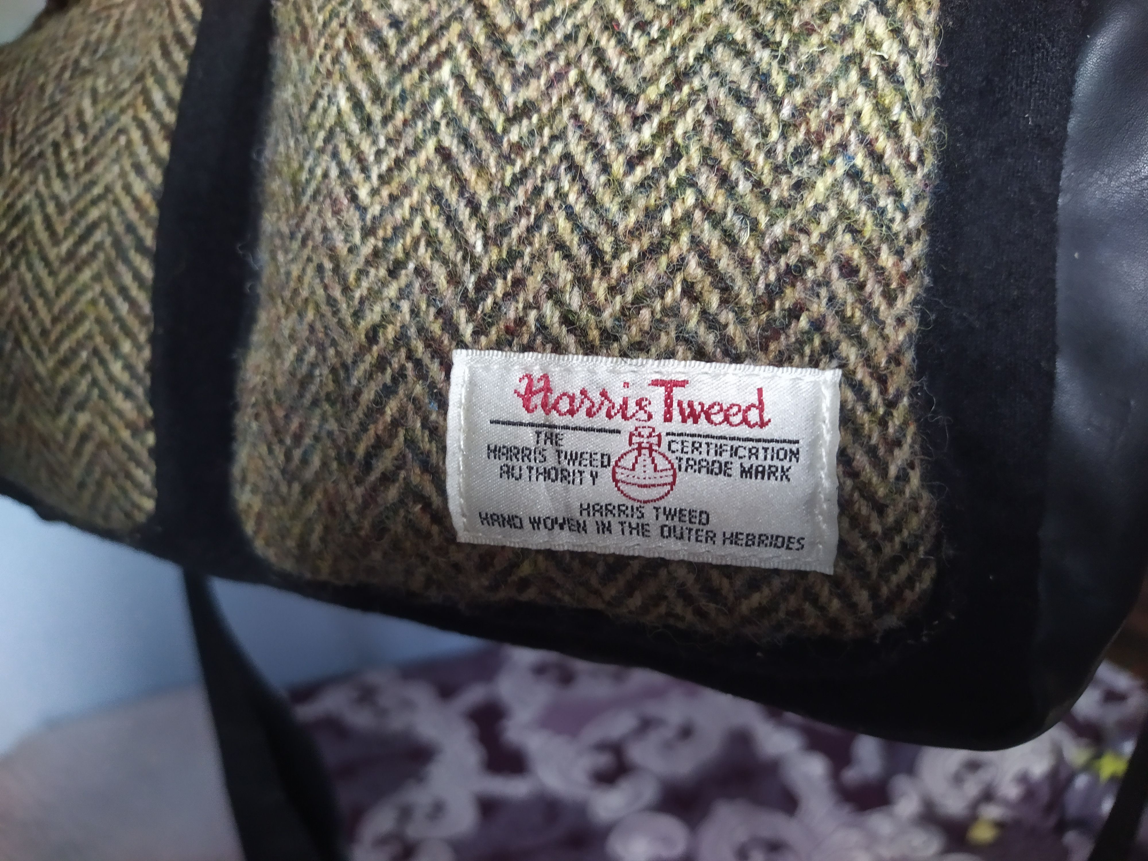 Vintage Harris tweed Sling casual Bag Size ONE SIZE - 8 Thumbnail